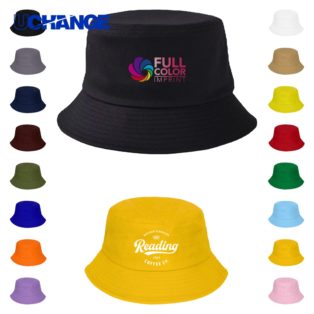 Foldable Twill Bucket Hat