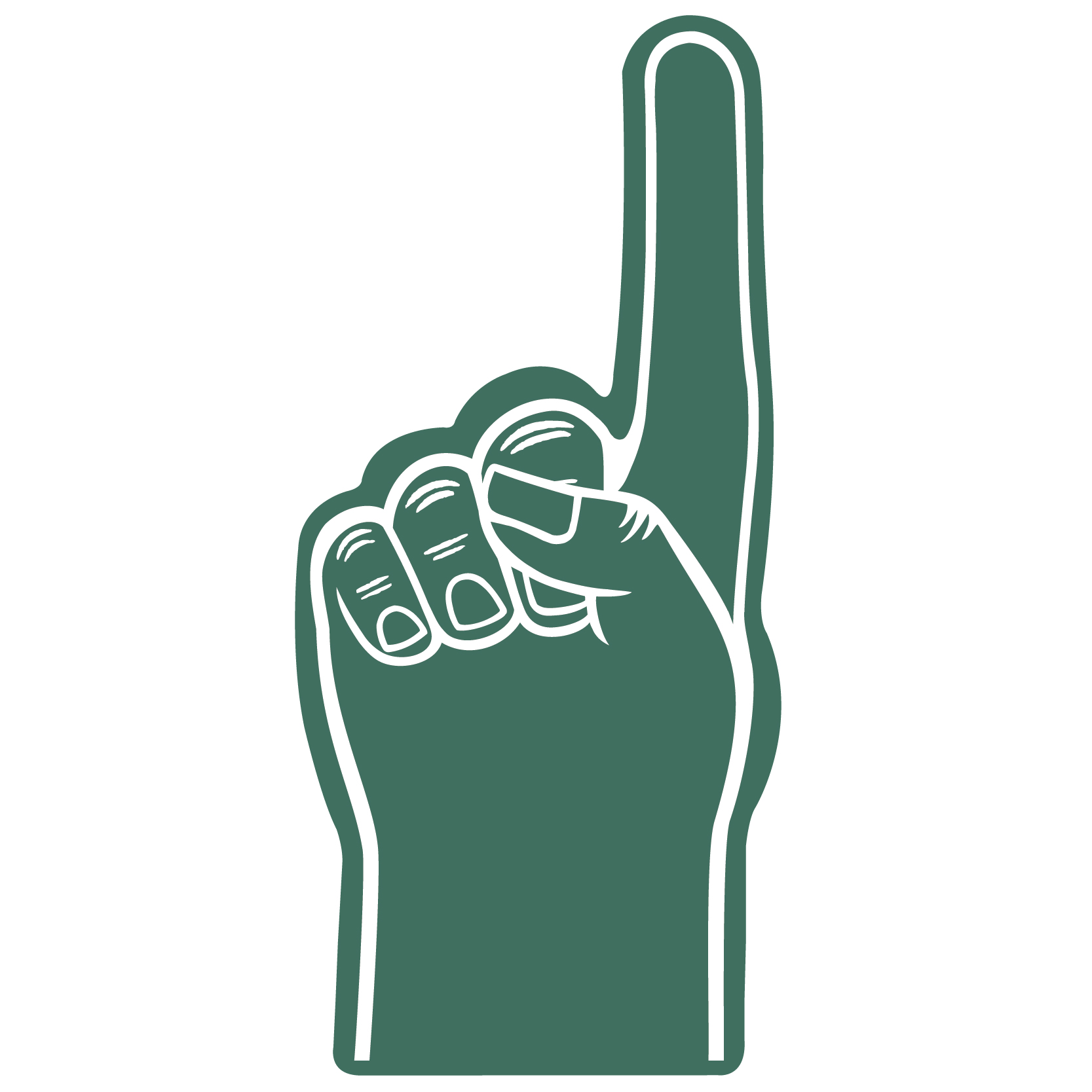 36" Giant Foam Hand 58