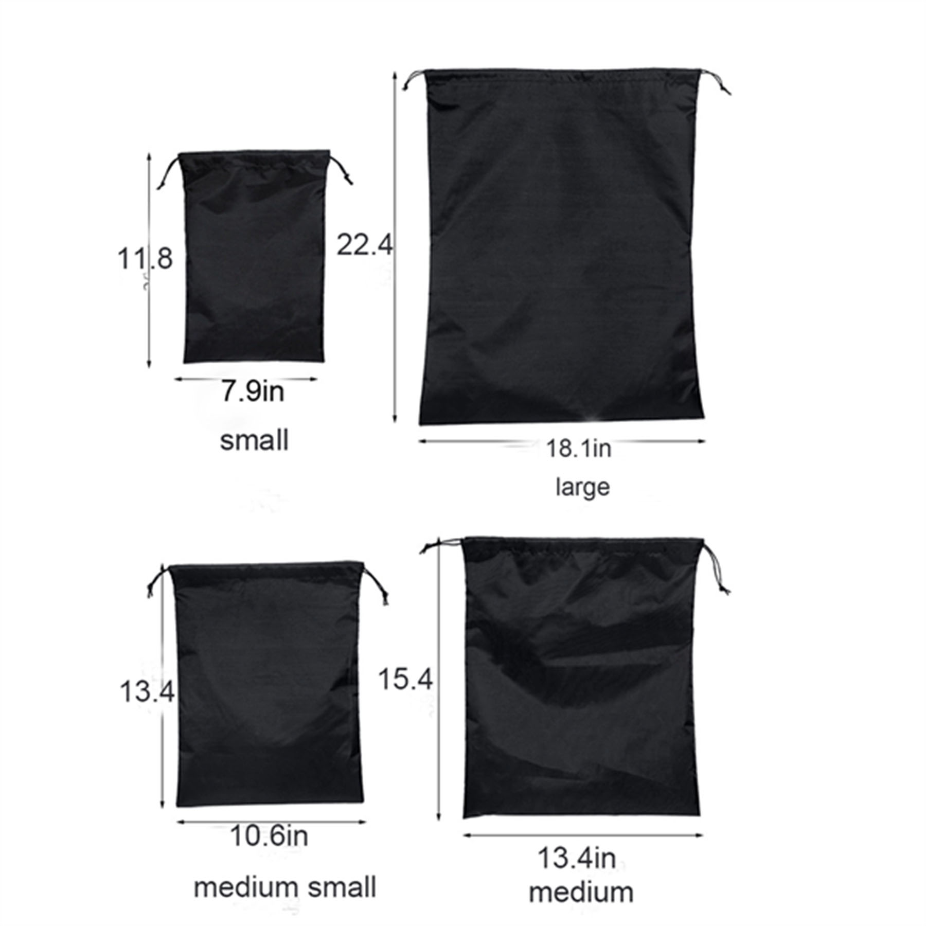 Oxford Drawstring Backpack Water Resistant String Bag 9