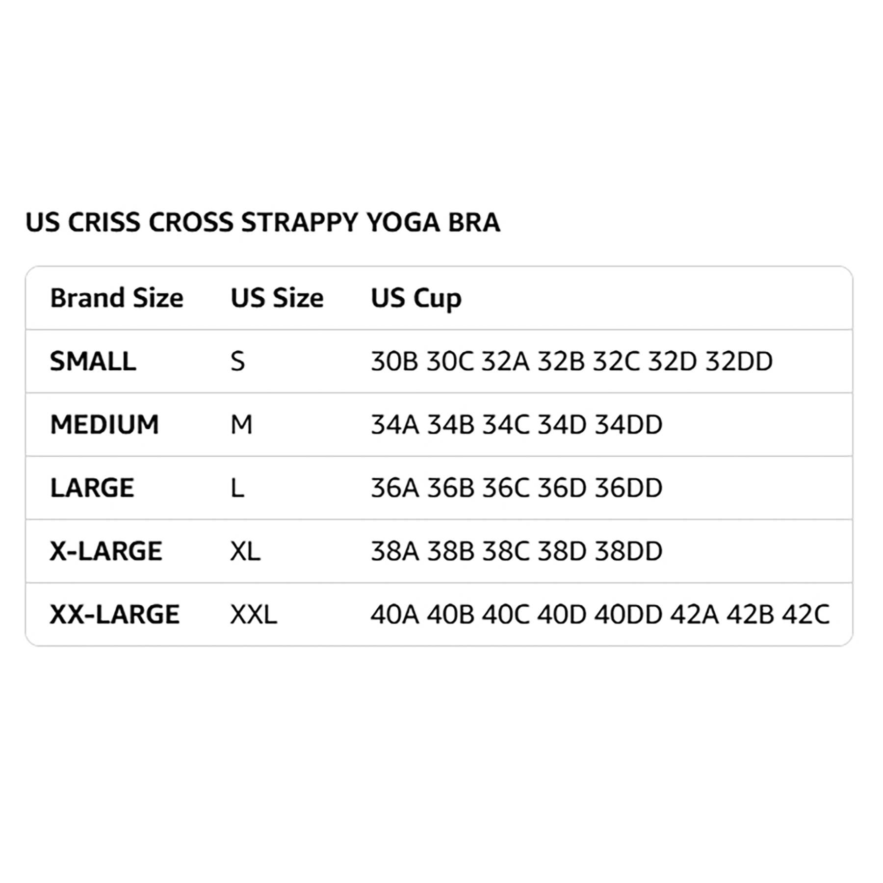 Women’s Strappy Sports Bra 5
