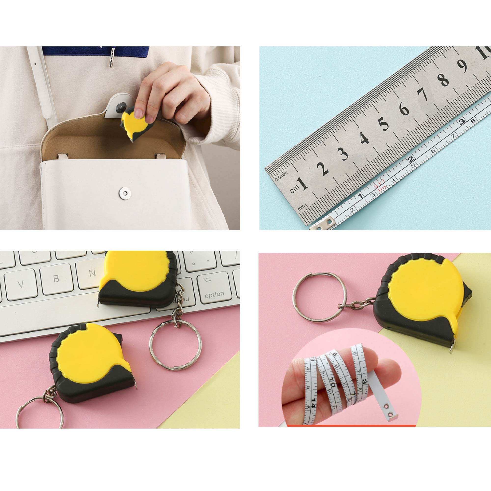 MOQ 10 pcs Pocket Tape Measure 6