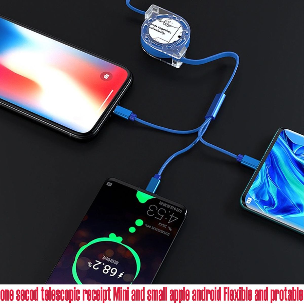 3-In-1 Phone Charging Cable