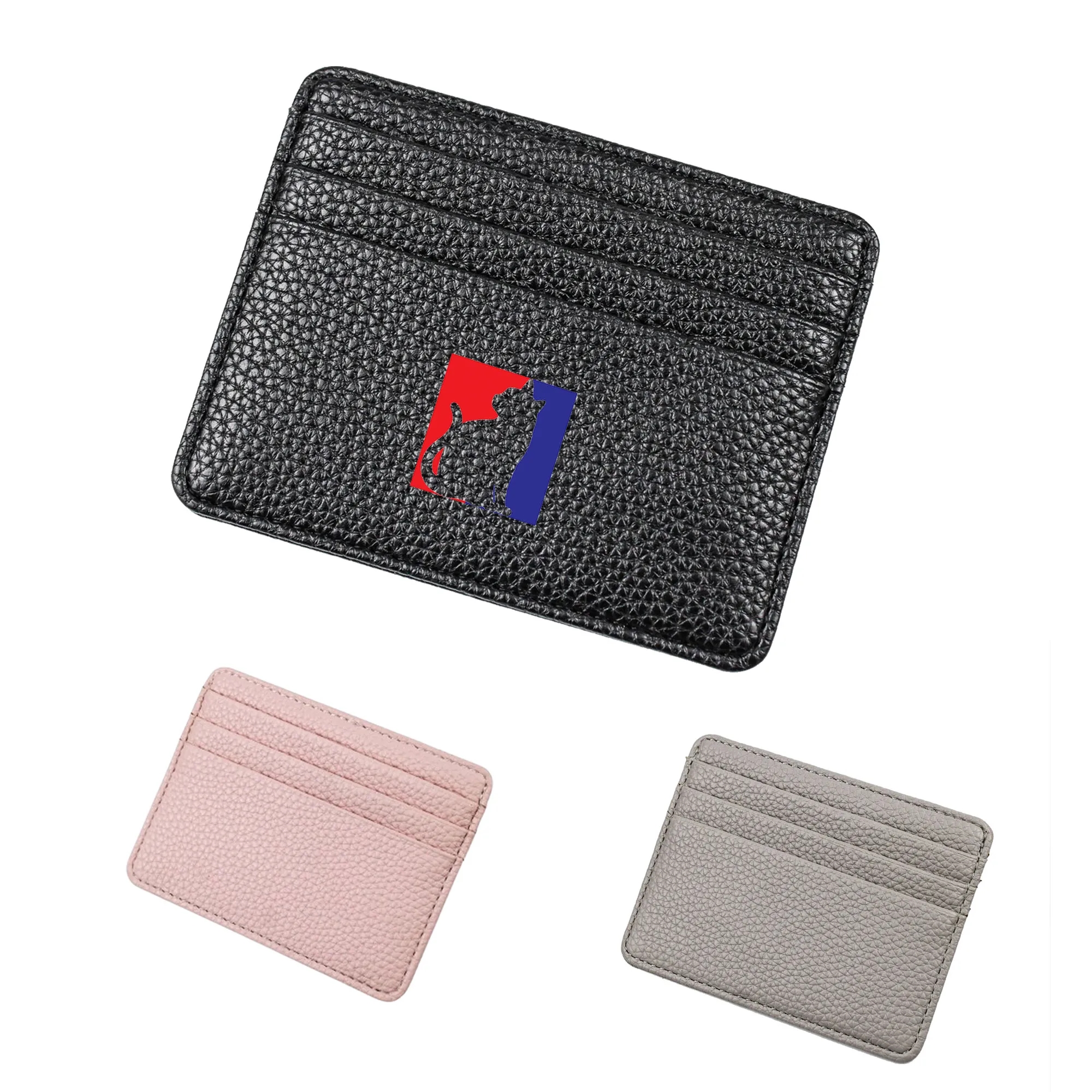 Credit Card Holder Slim Wallet Leather