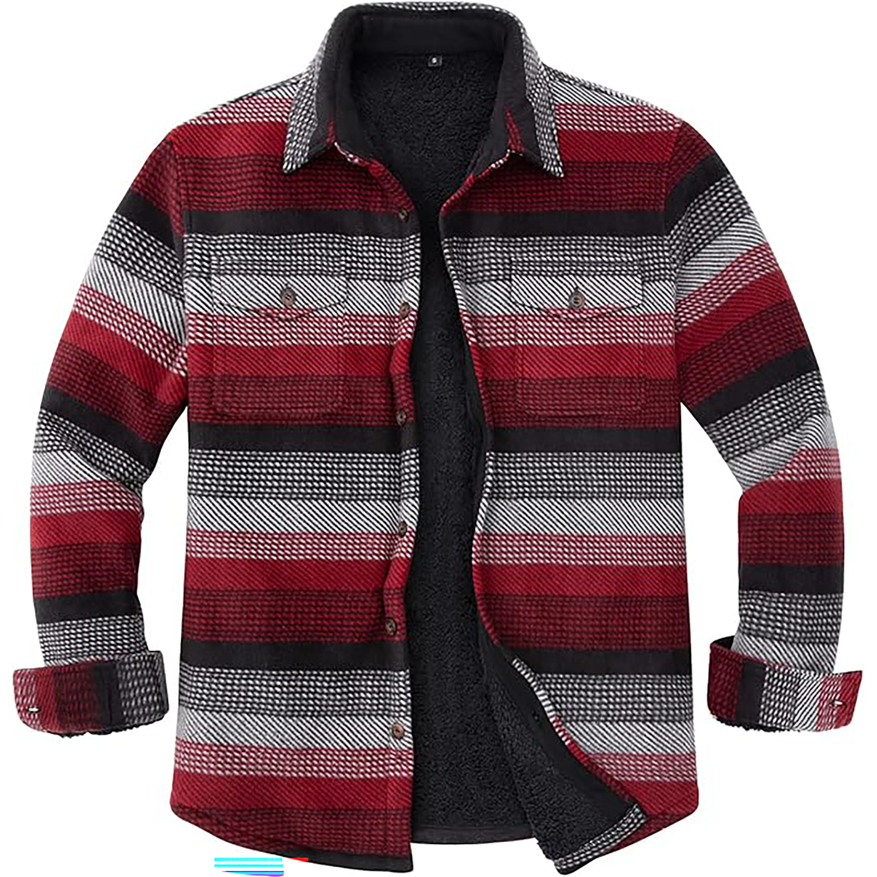 Men's Flannel Shirt Jacket 86
