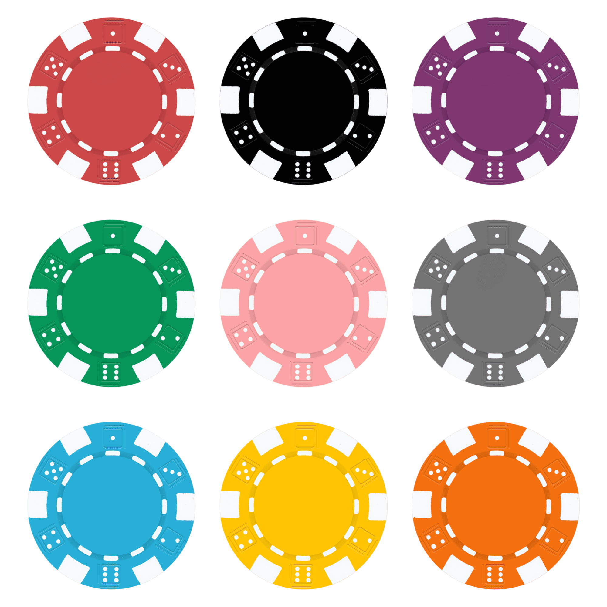 Inner Iron Core Casino Game Poker Chips 5