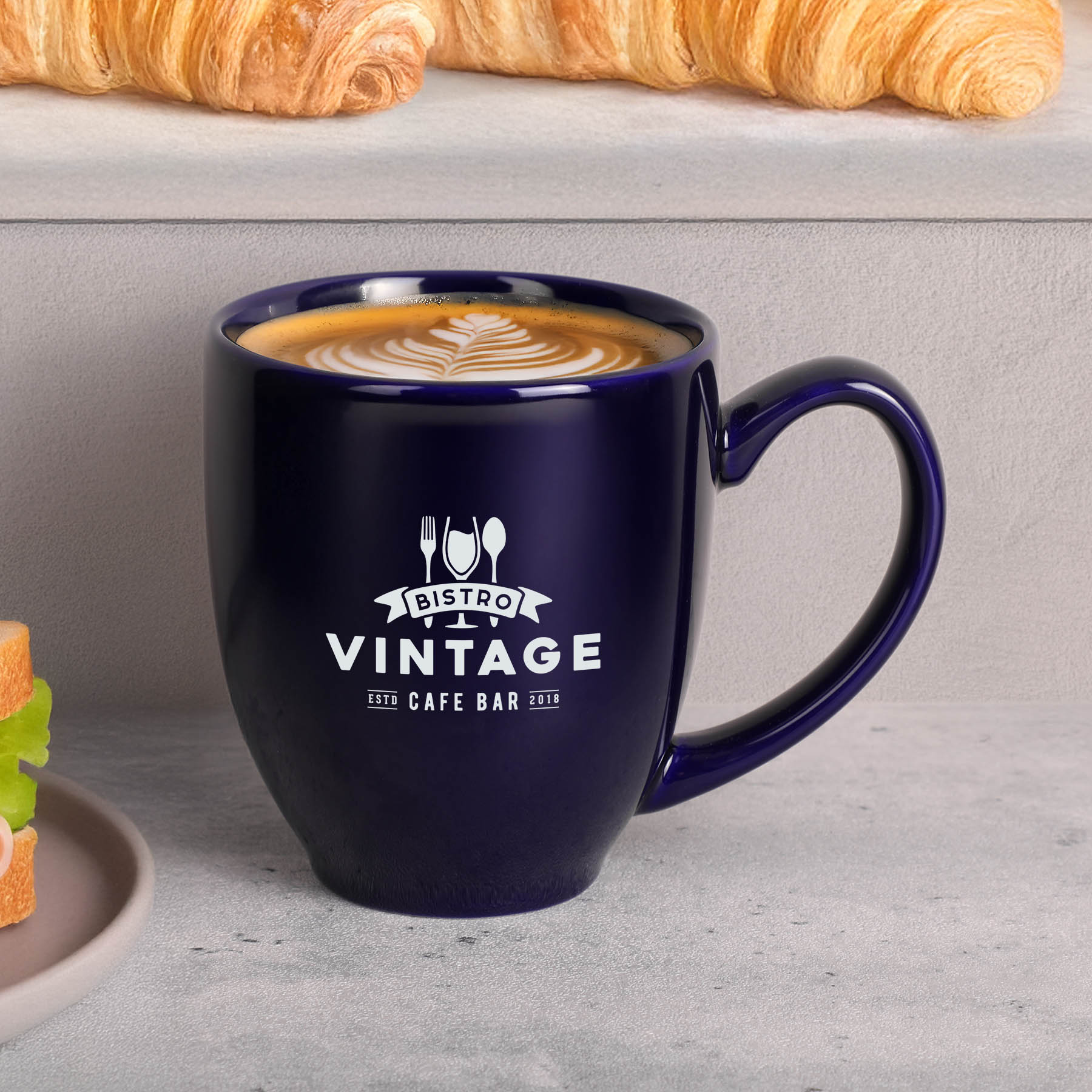 Lavaca 15 oz Ceramic Bistro Mug