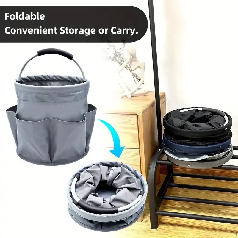 Oxford Grocery Storage Basket Garden Tool Handle Bag 6