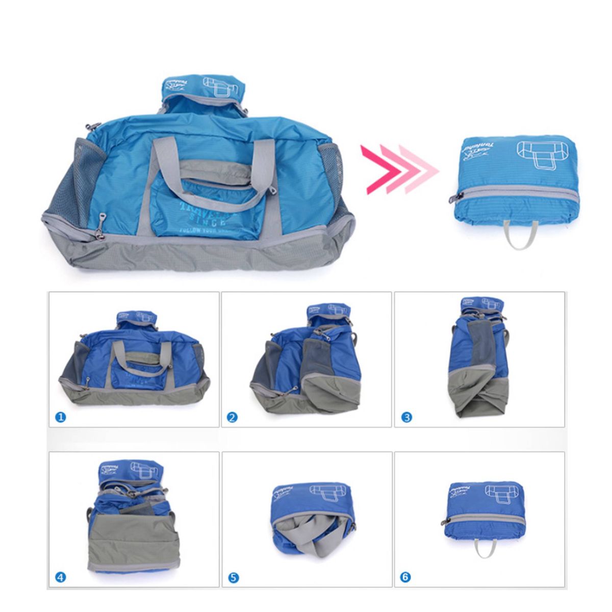 Folding Portable Waterproof Travel Bag - JZ1167 | GARCON Creative