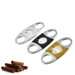 Stainless steel cigar cutter and cigar cutter