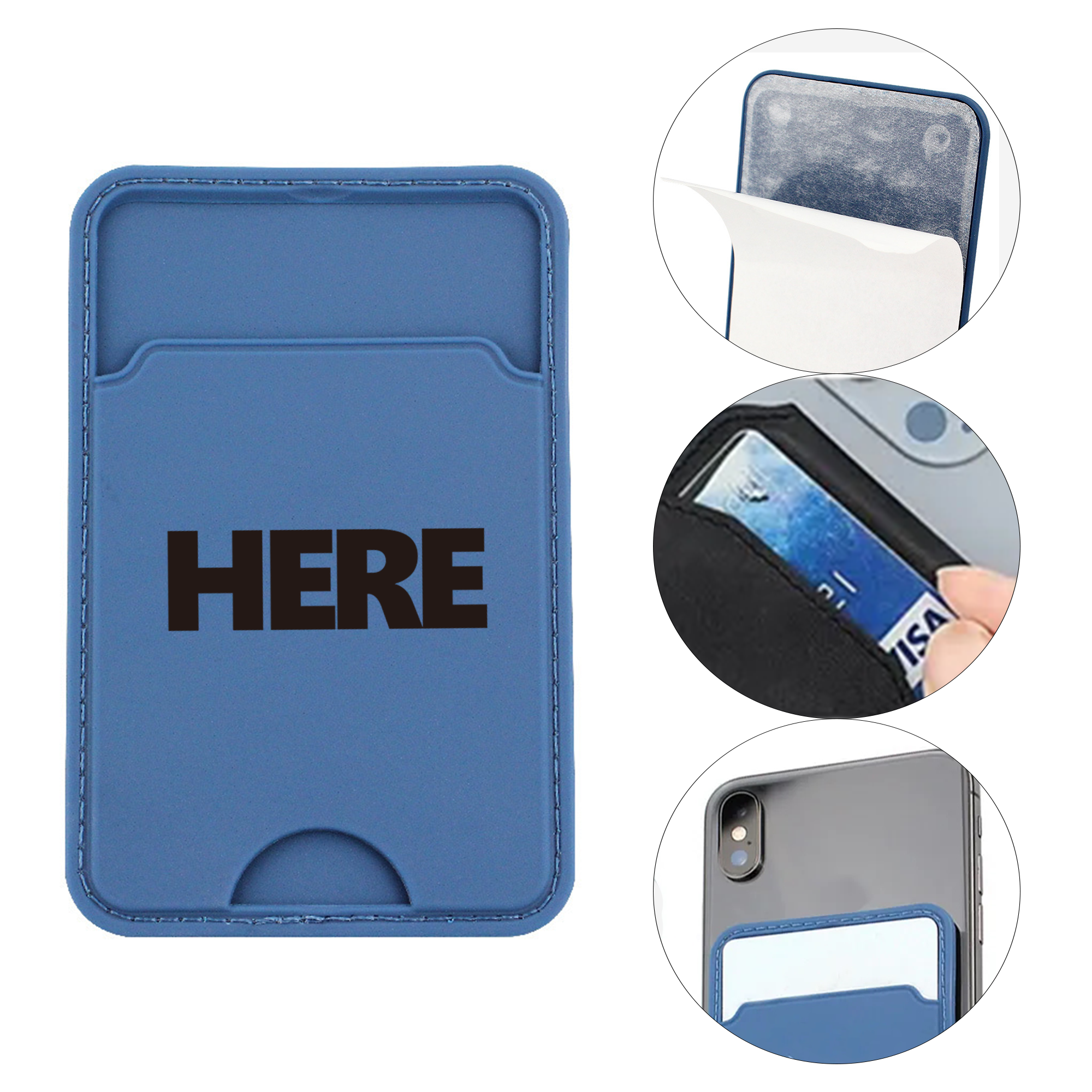 Adhesive Mobile Phone Card Carrier 6