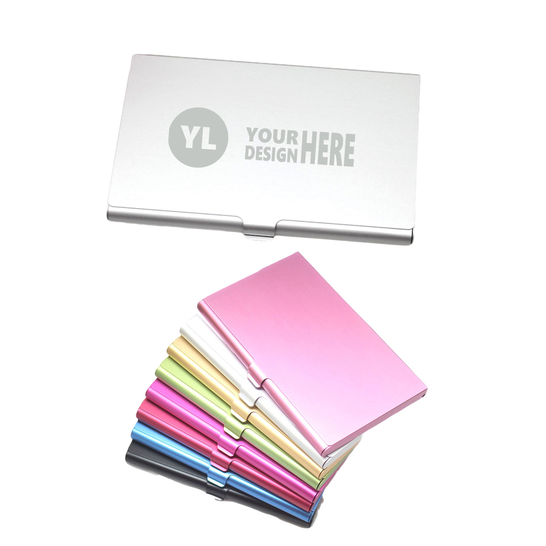 Aluminum Business Card Holder Case