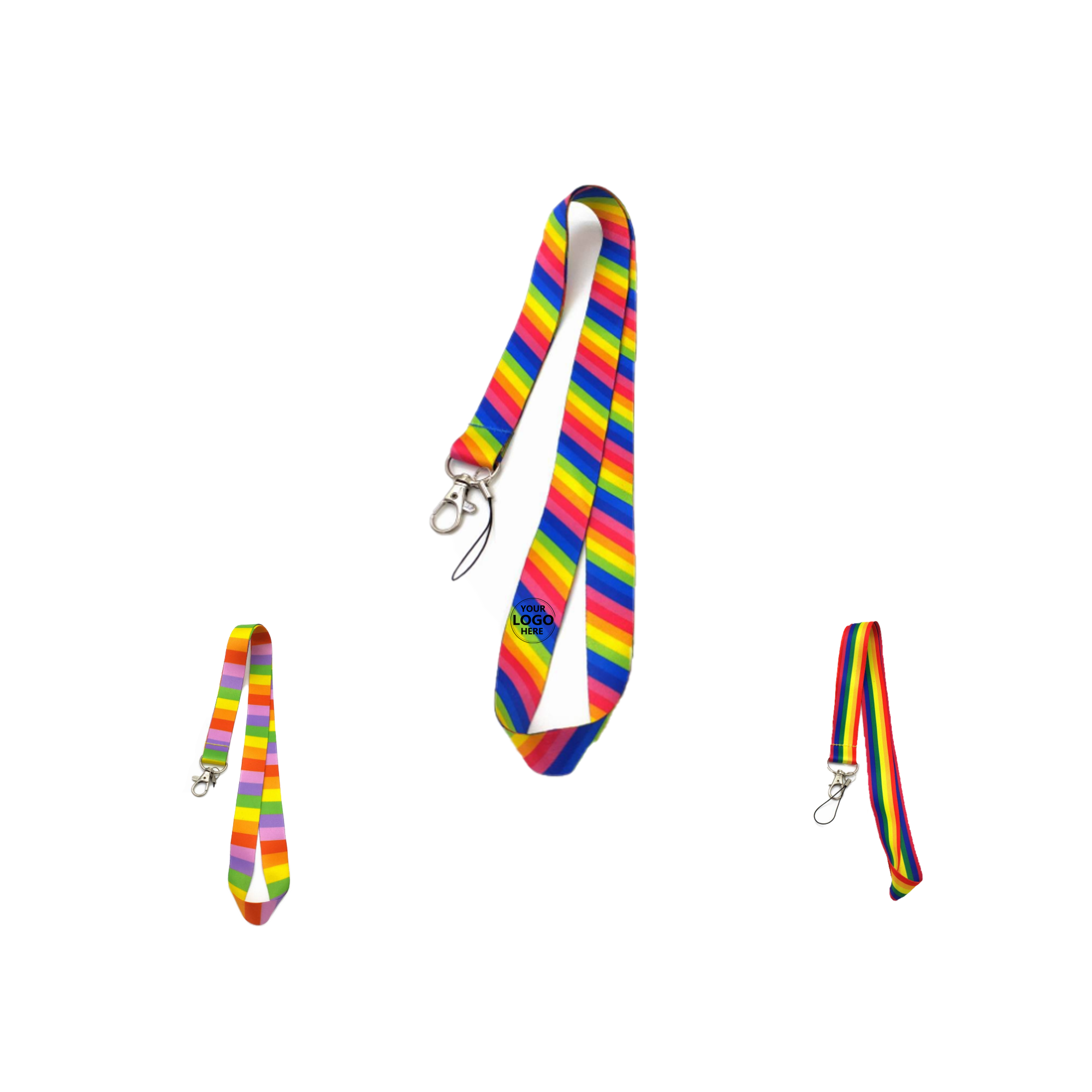 Versatile Polyester Cartoon Phone Lanyard 3