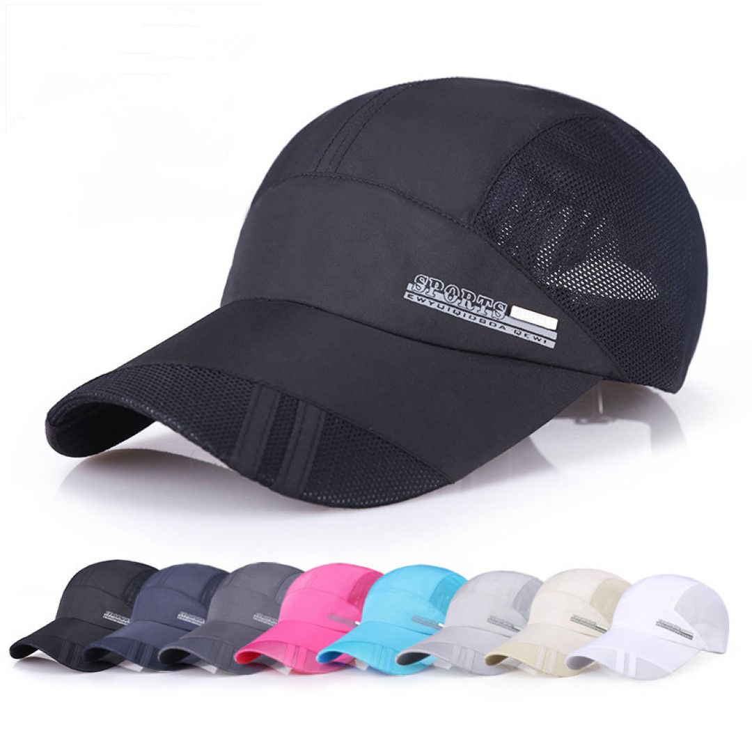 Quick Drying Baseball Cap Mesh Sun Hats