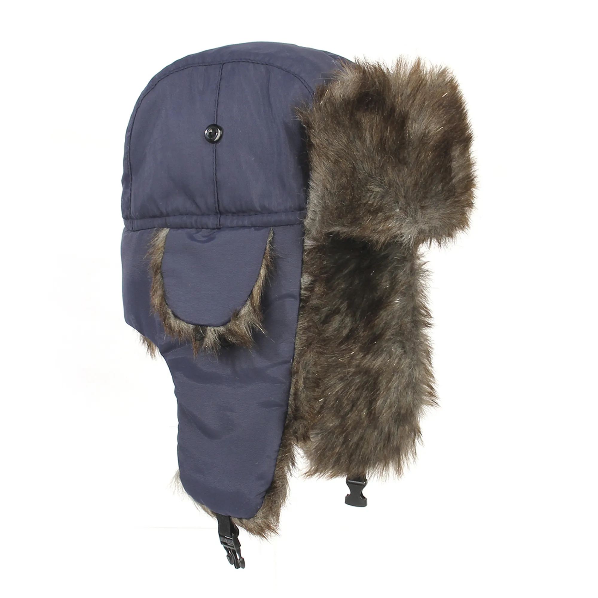 Faux Fur Ear Flap Winter Hat 9