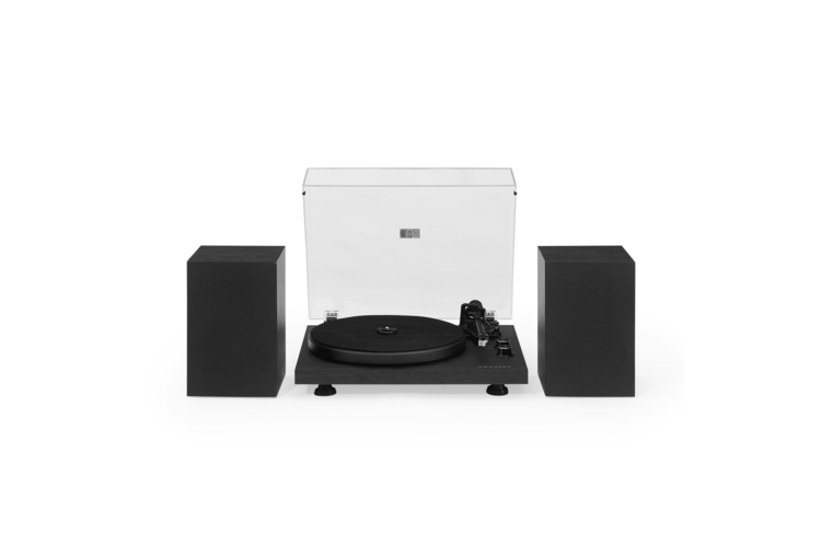 Crosley C62 Record Player with Speakers - Black 3