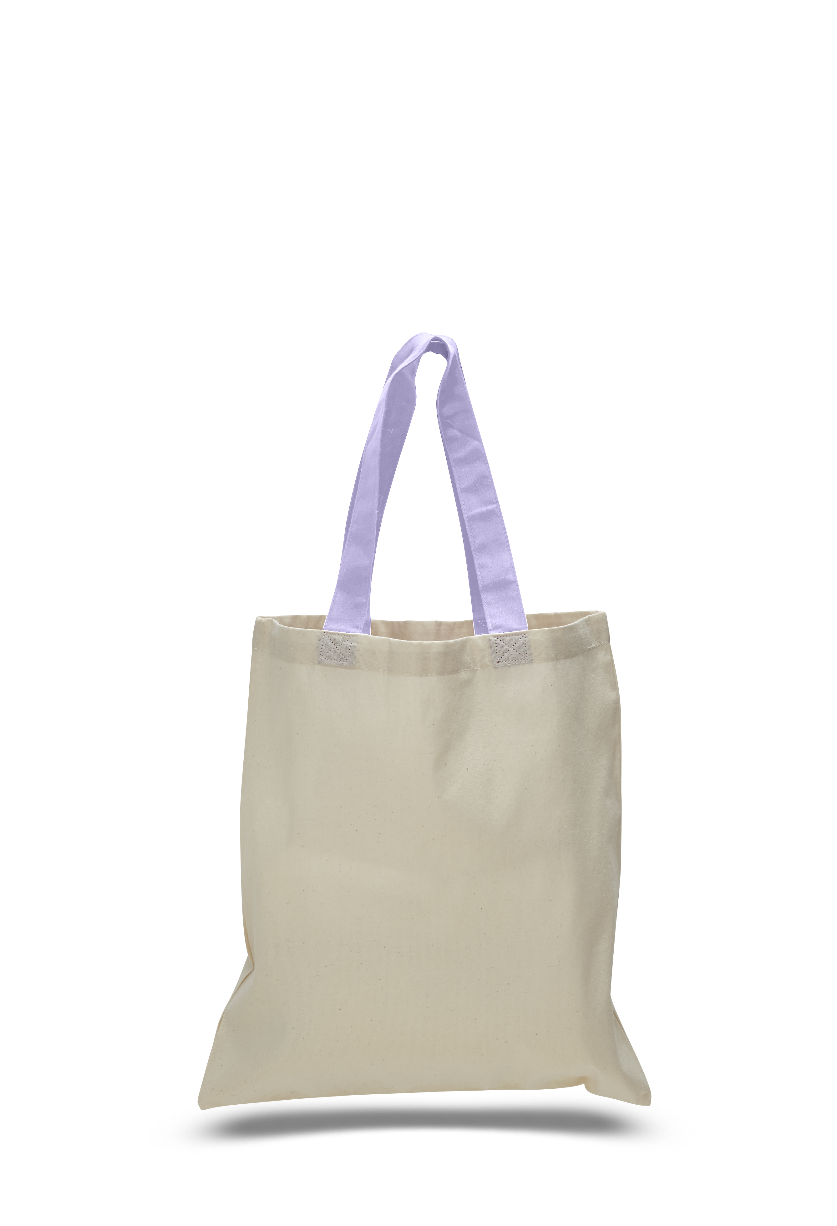 Economical Cotton Tote Bag with Colored Handles, custom tote bag with logo imprint 52