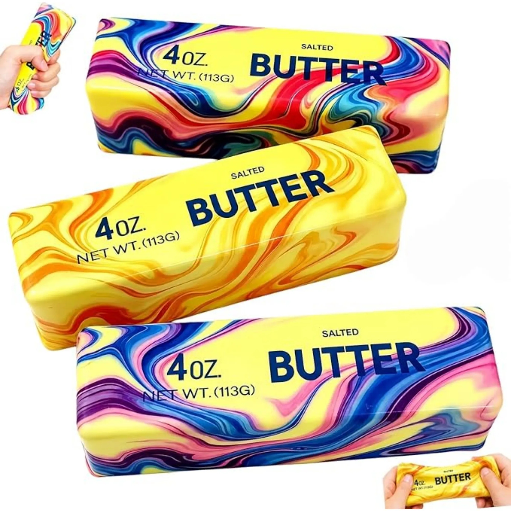 Slow Rising Squishy Butter Dumplin Squeeze Stress Relief Toy 23