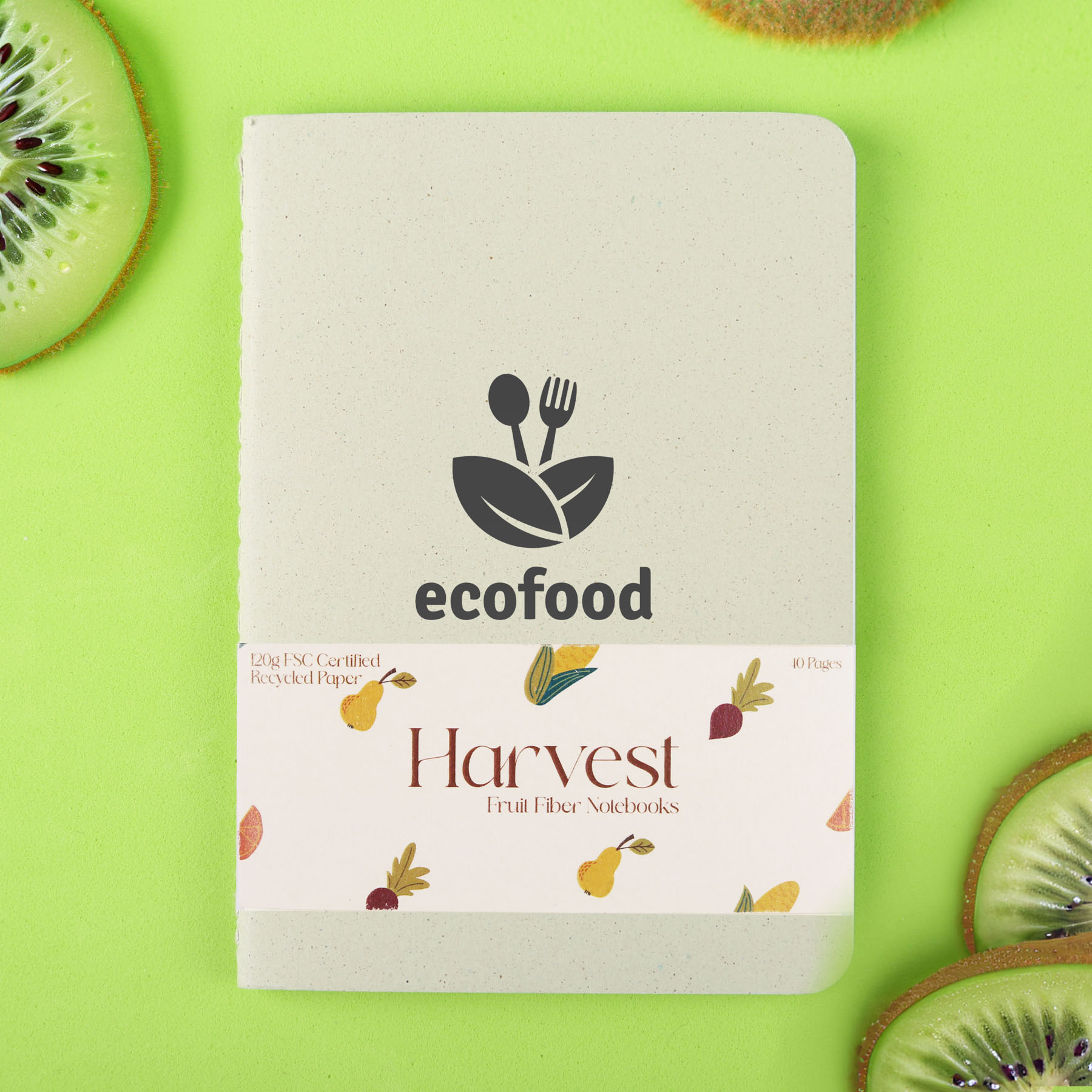 Harvest Fruit Fiber™ Pocket Notebook 10
