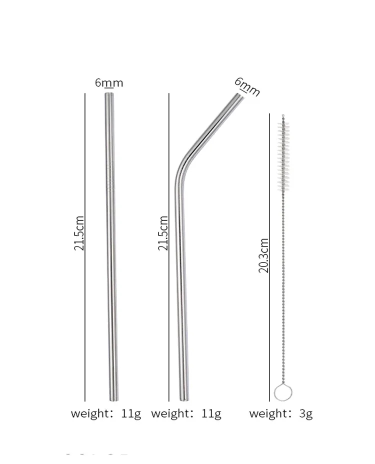 Reusable Stainless steel cutlery set with case 22