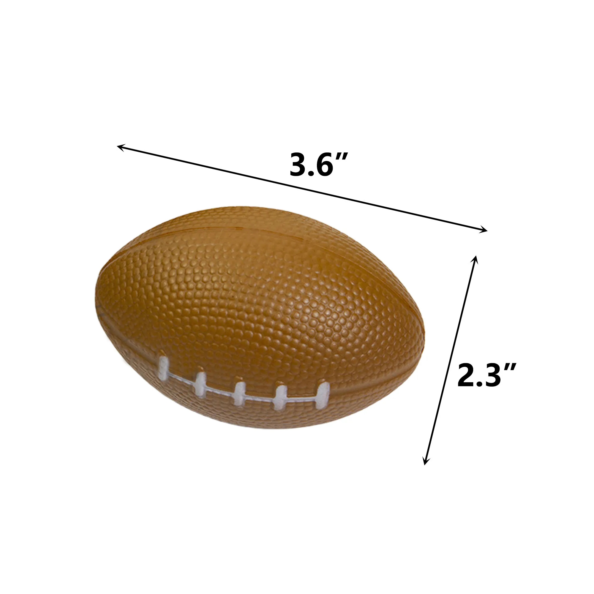 MOQ20 3.6" PU Decompression Football 6