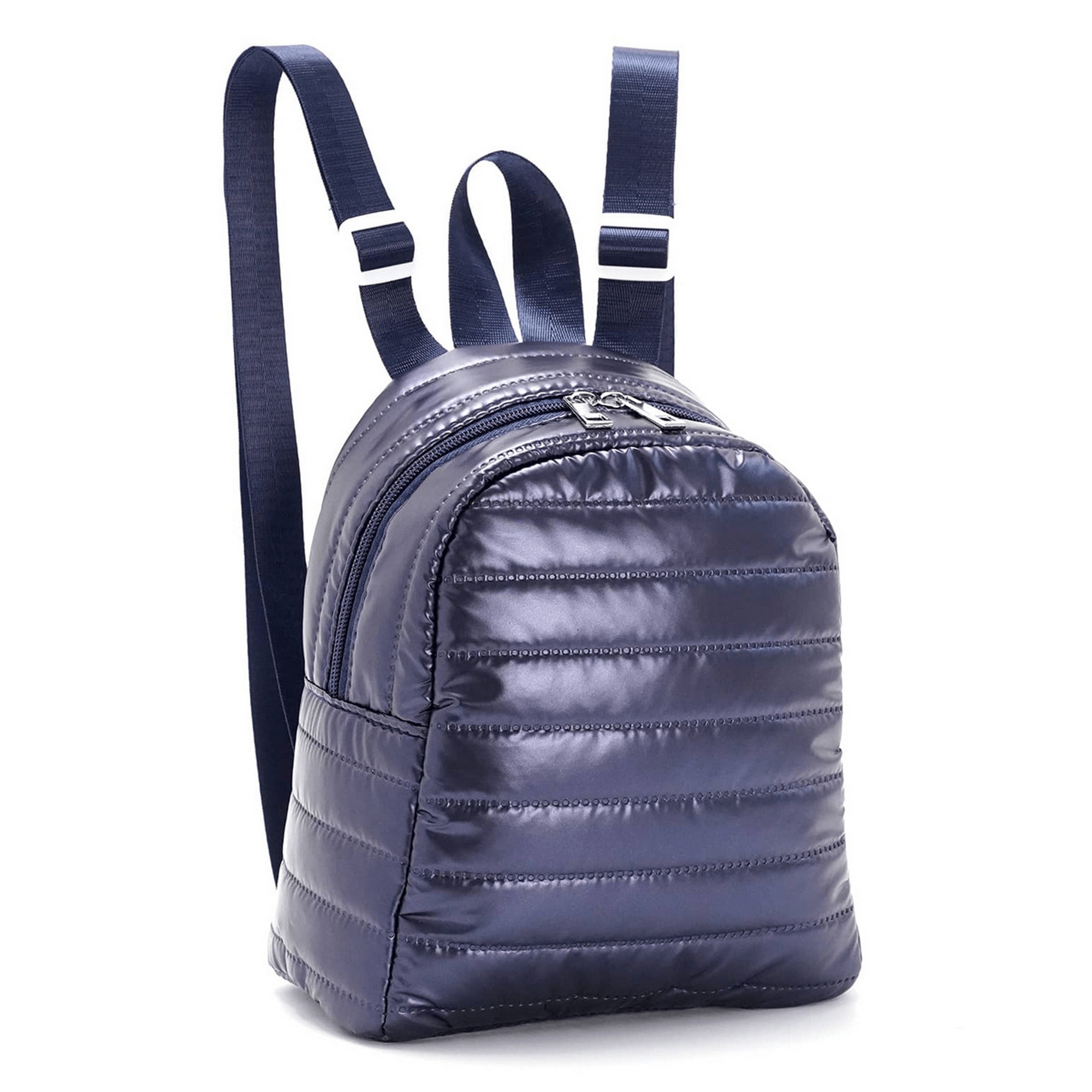 Fashionable Shiny Padded Puffer Backpack 10