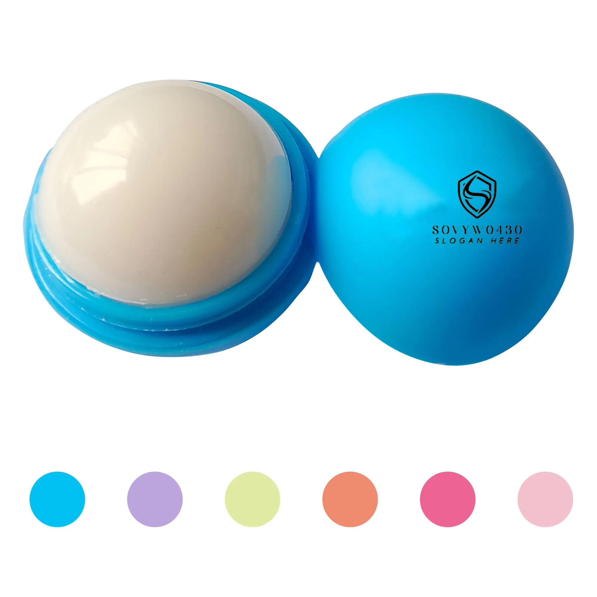 Round Ball Shape Lip Balm