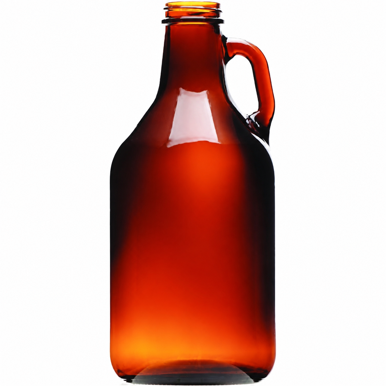 32 oz Mini Amber Growler 2