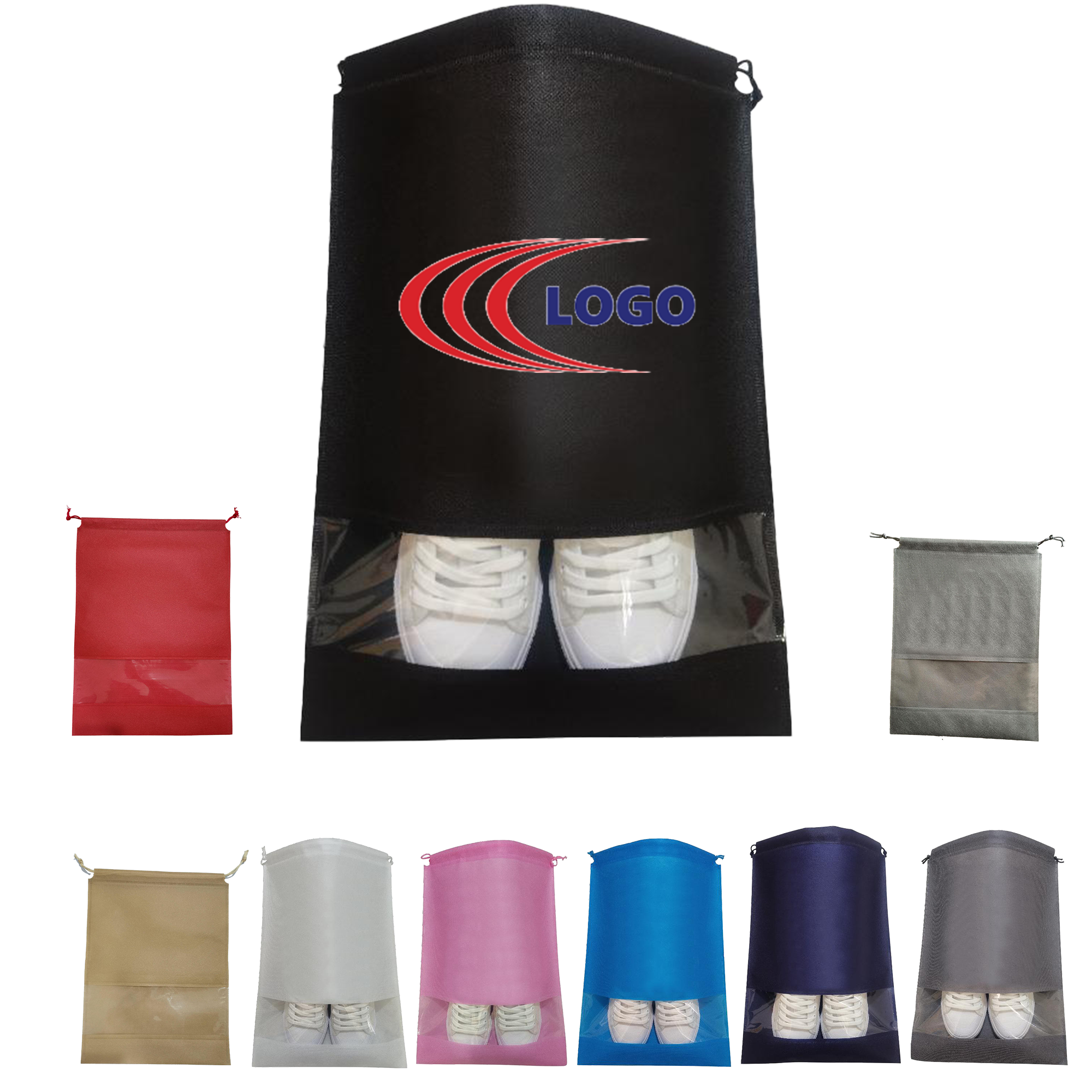 Custom Shoe Storage Bag ?C Dustproof & Reusable with Drawstring 2