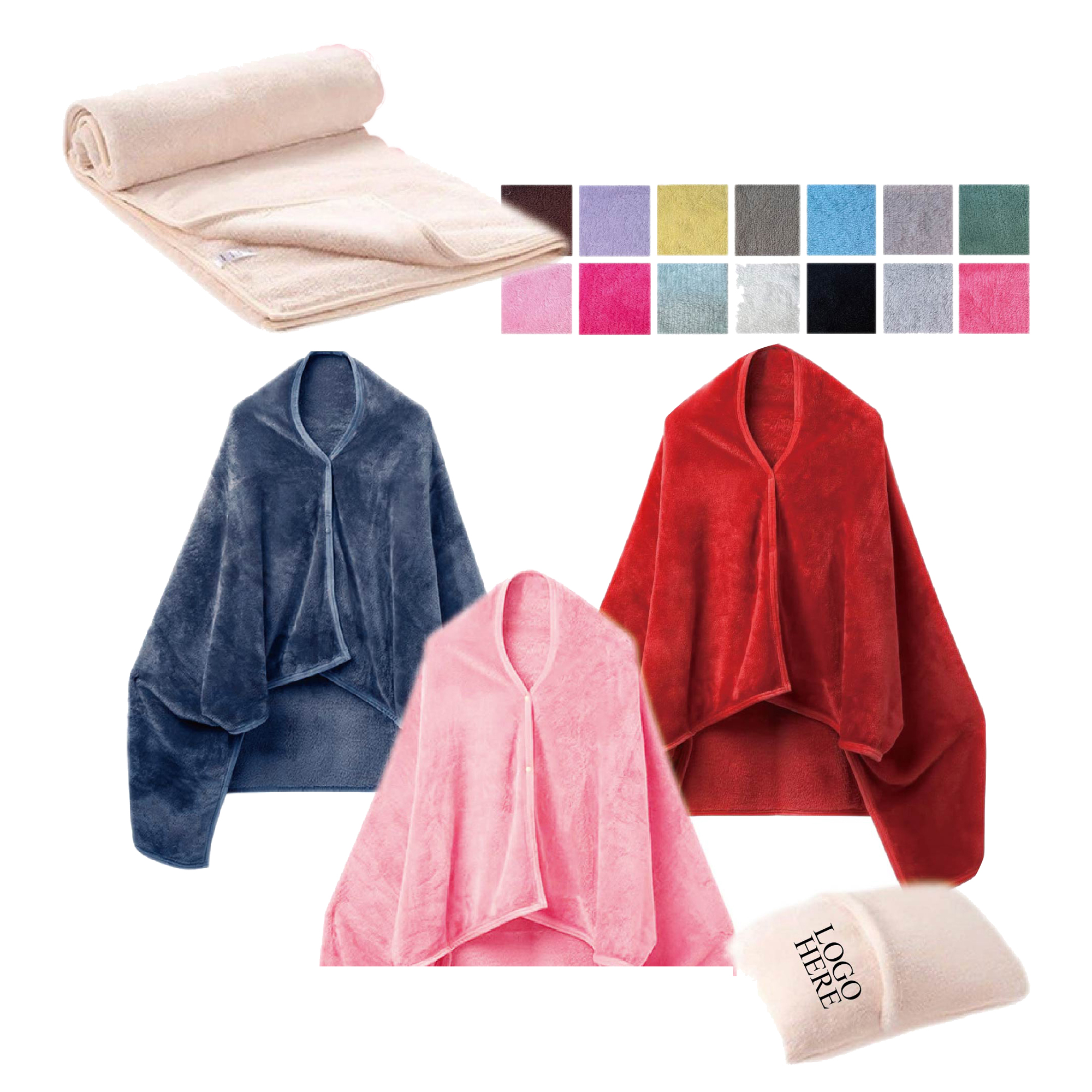 Flannel Shawl Blanket