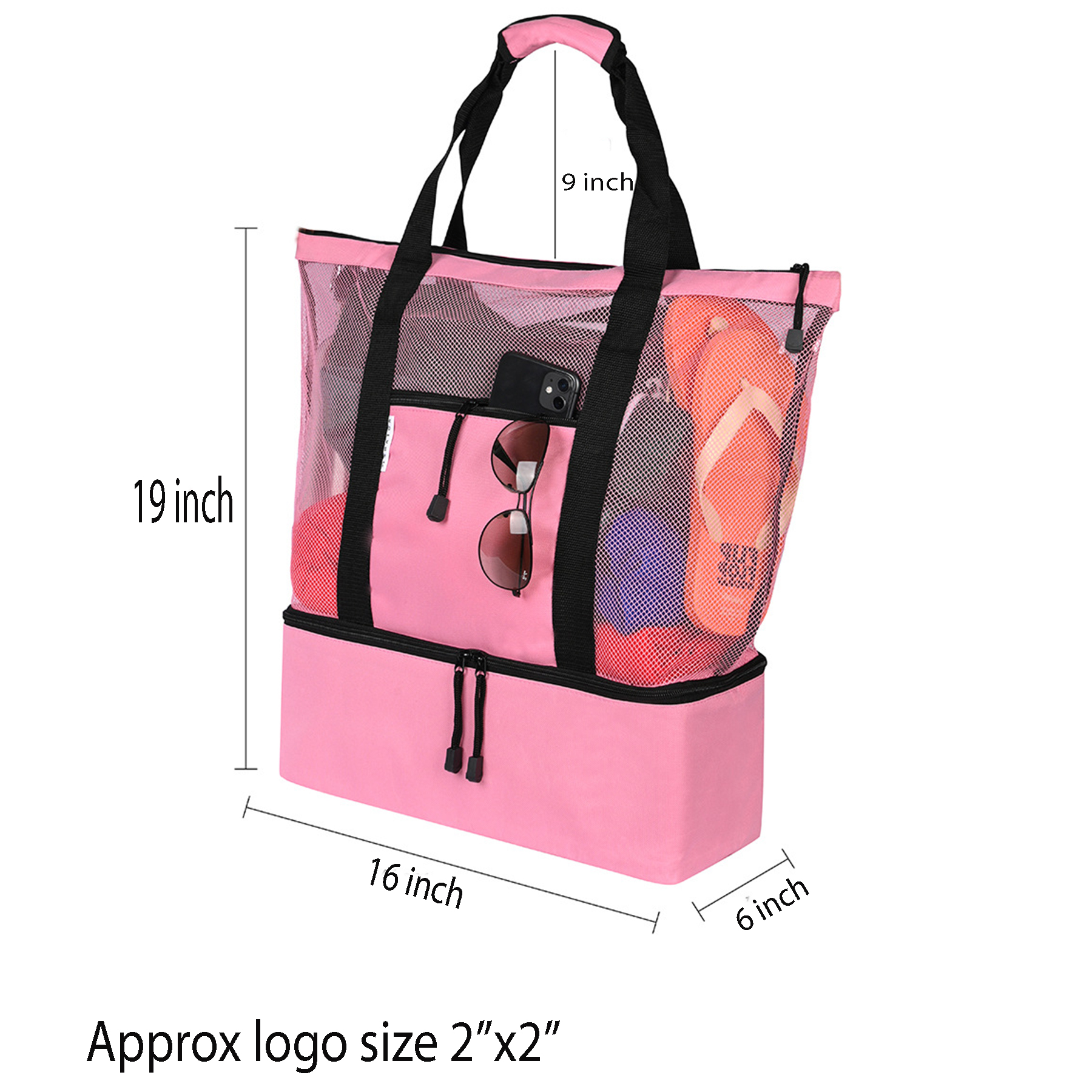 Mesh Beach Tote Bag 7