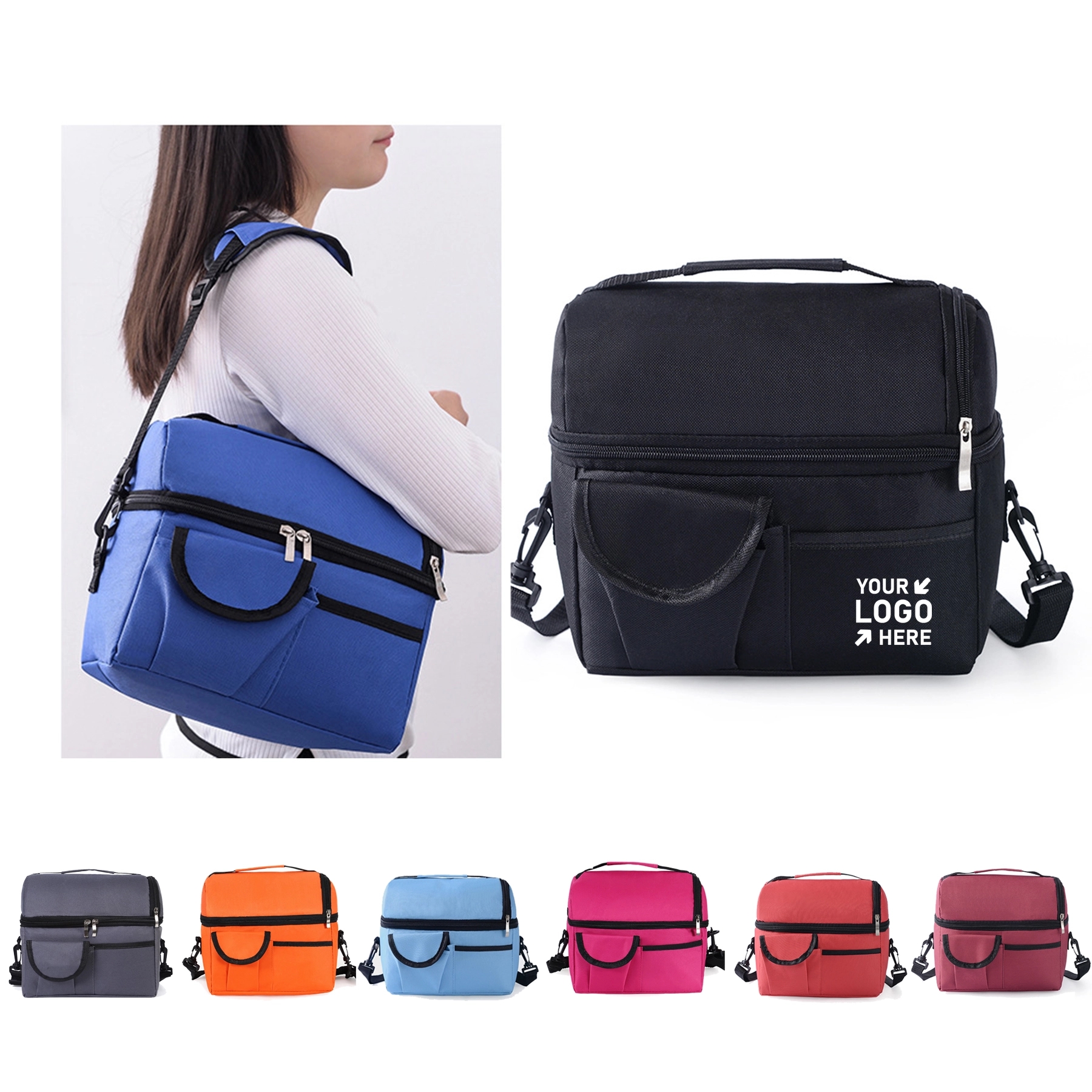Reusable Insulated Thermal Lunch Box