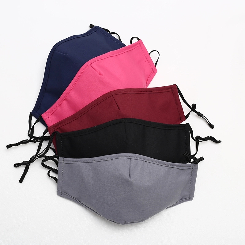 Reusable Cotton Face Mask w/ Adjustable Ear loops