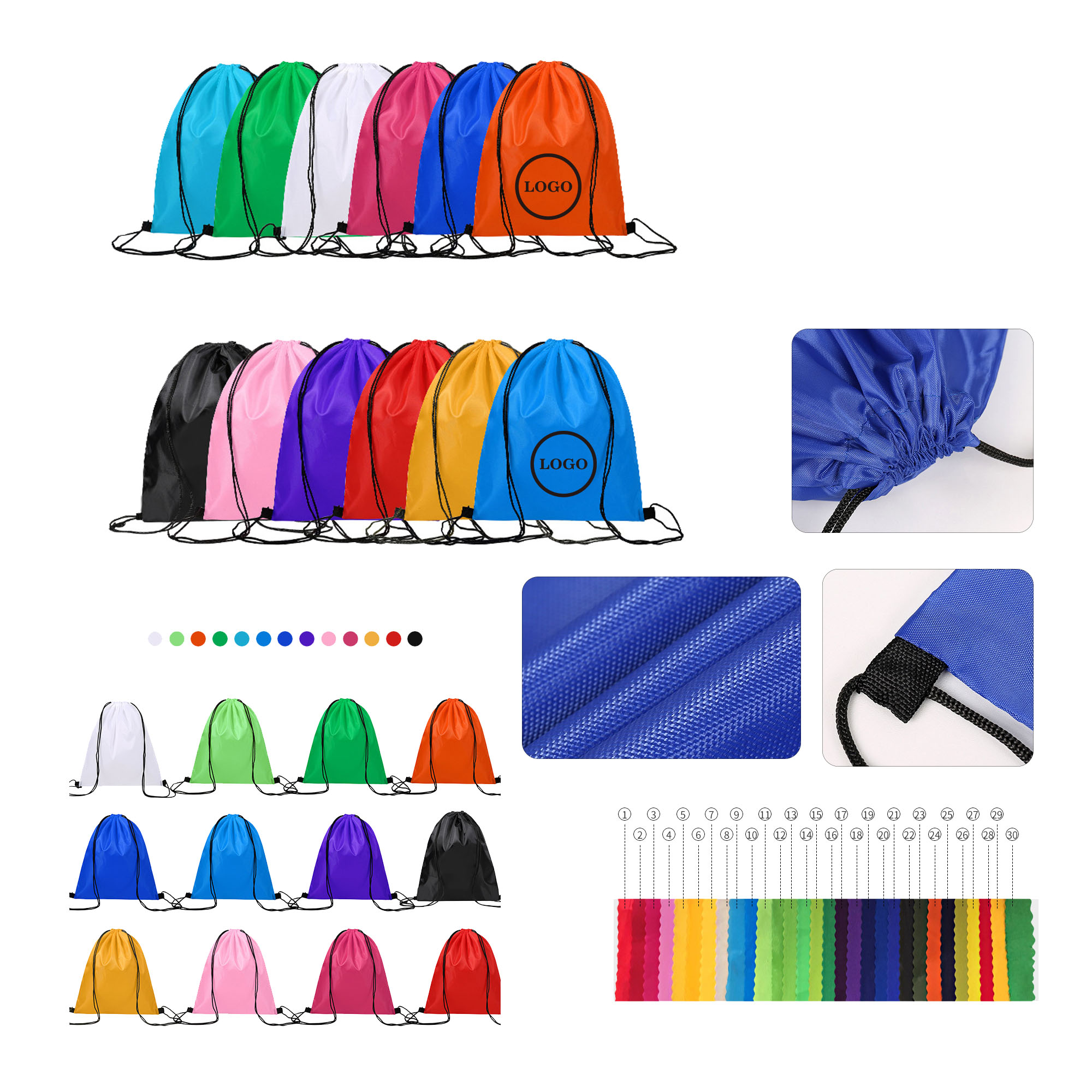 Polyester Drawstring Bag