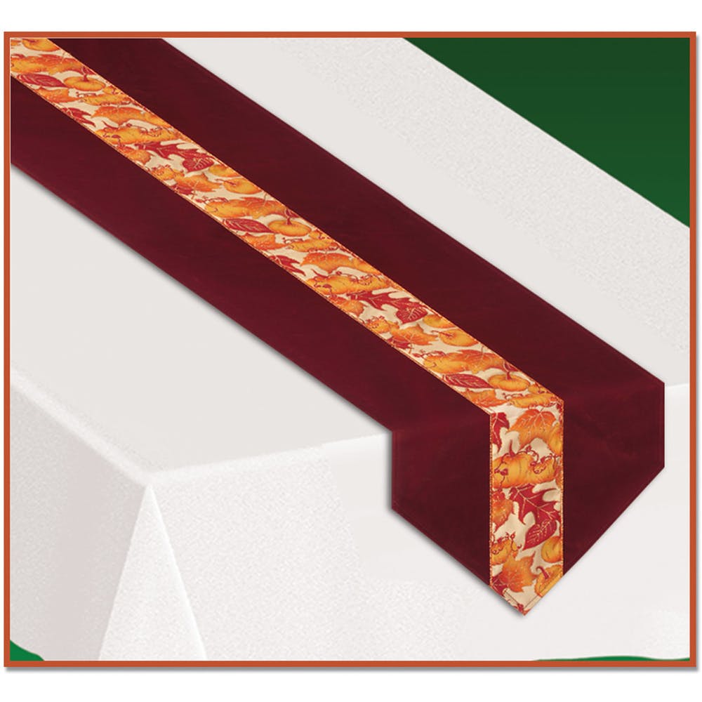 Fabric Table Runners - Autumn Leaves 12" x 6' 2