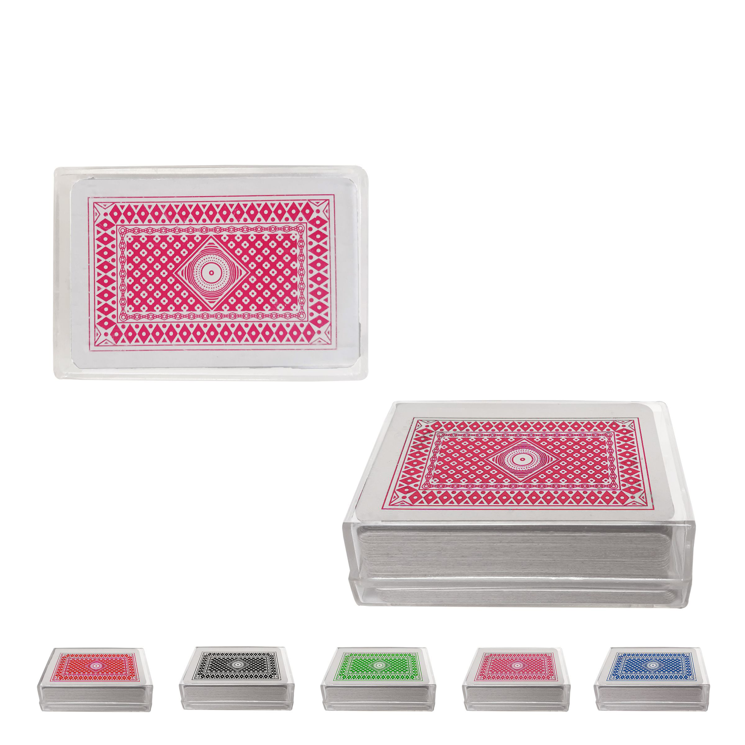 Compact Miniature Playing Card Deck 2 1/4" - Casino Puzzles Tricks 22