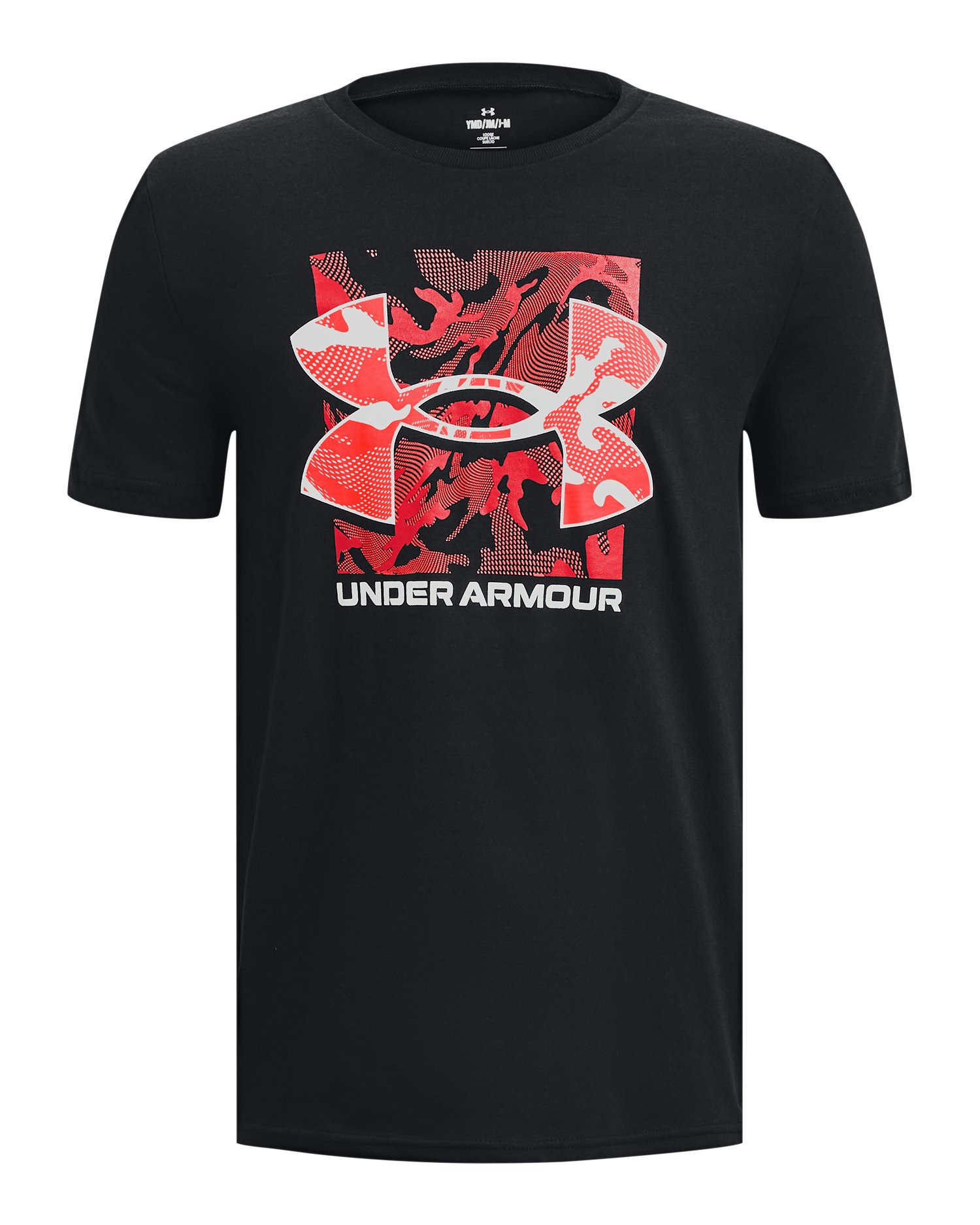 UA Box Logo Camo Boys' Short Sleeve T-Shirt 2