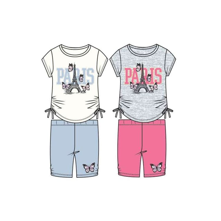 Girls' 2-Piece Short Sets - Size 7-16 2