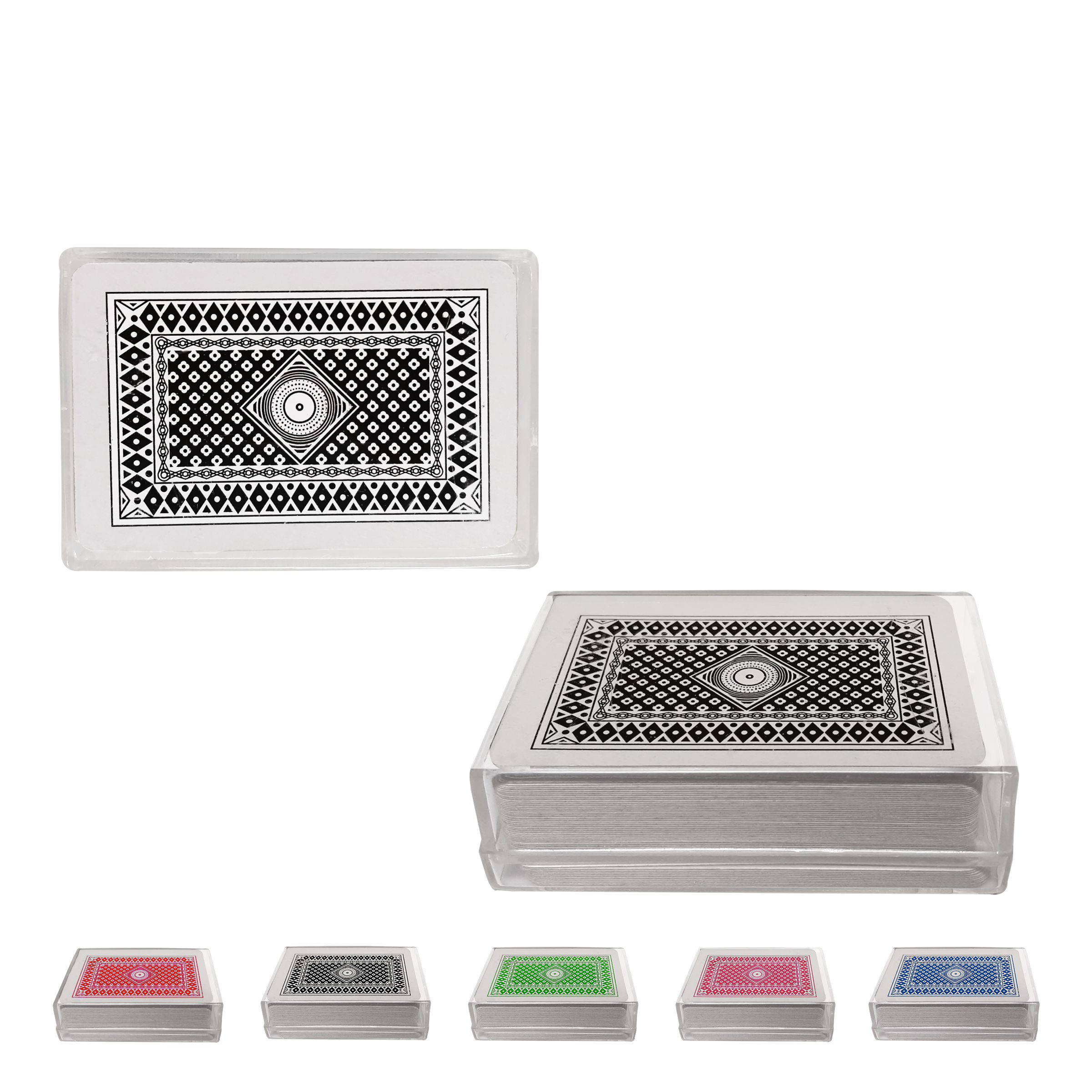 Compact Miniature Playing Card Deck 2 1/4" - Casino Puzzles Tricks 19