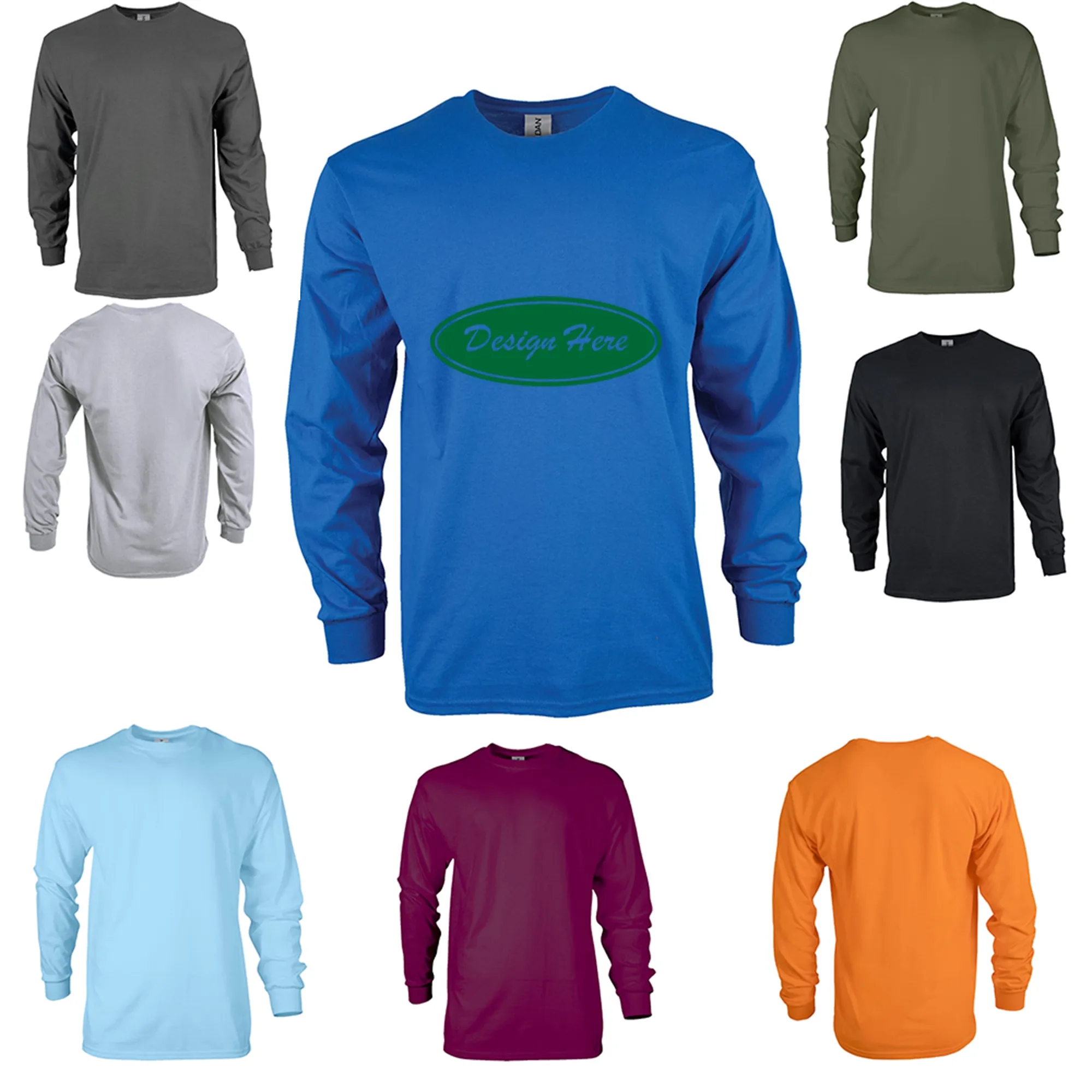 Classic Tees Unisex Long Sleeve Winter T-shirt MOQ 10 4