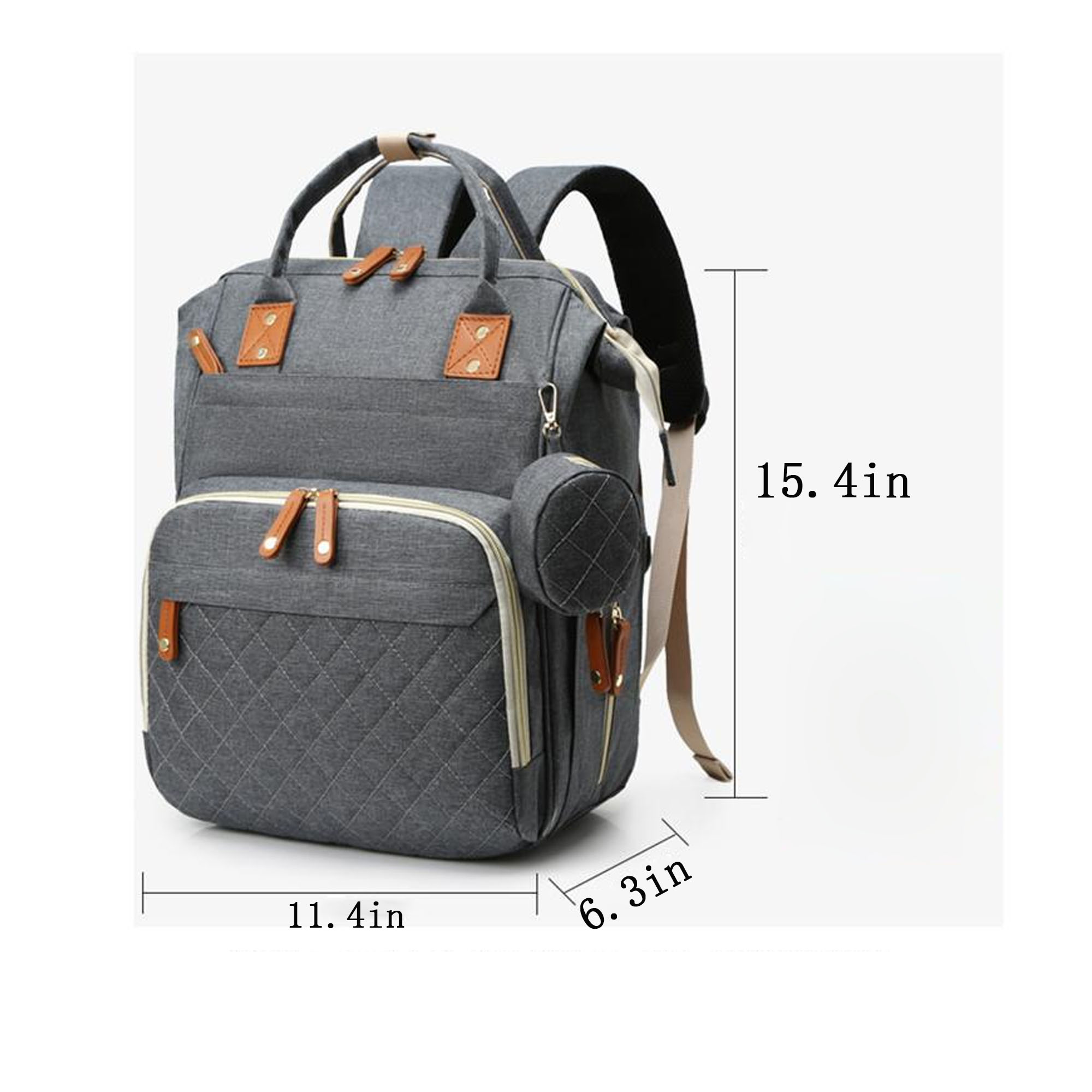 Oxford Cloth Mother And Baby Backpack ?C Practical And Comfortable 7