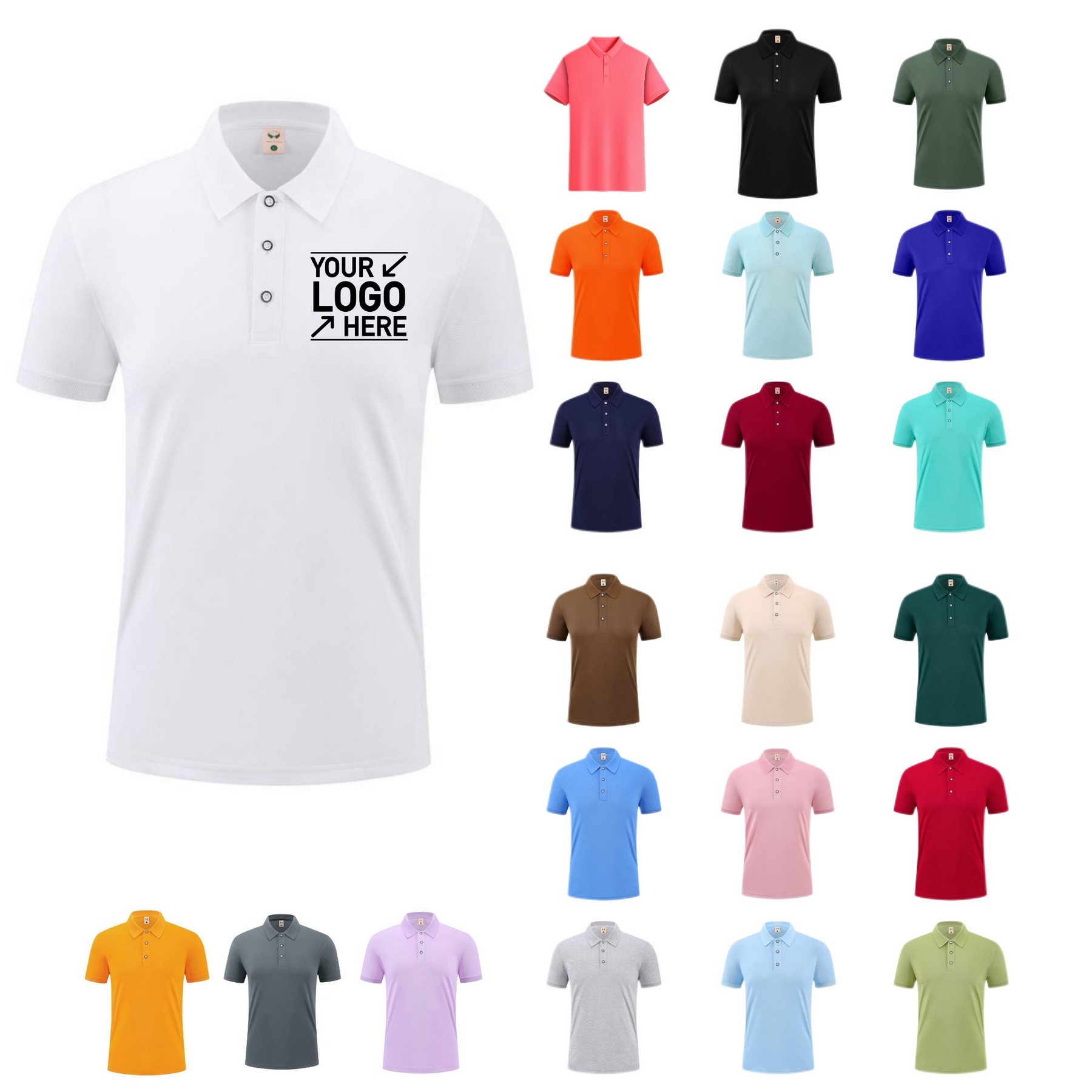 Custom Work Uniform Polo Shirt