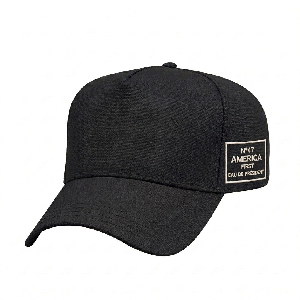 Union/USA Made Solid Eyelets Canvas Snapback Skate Hat