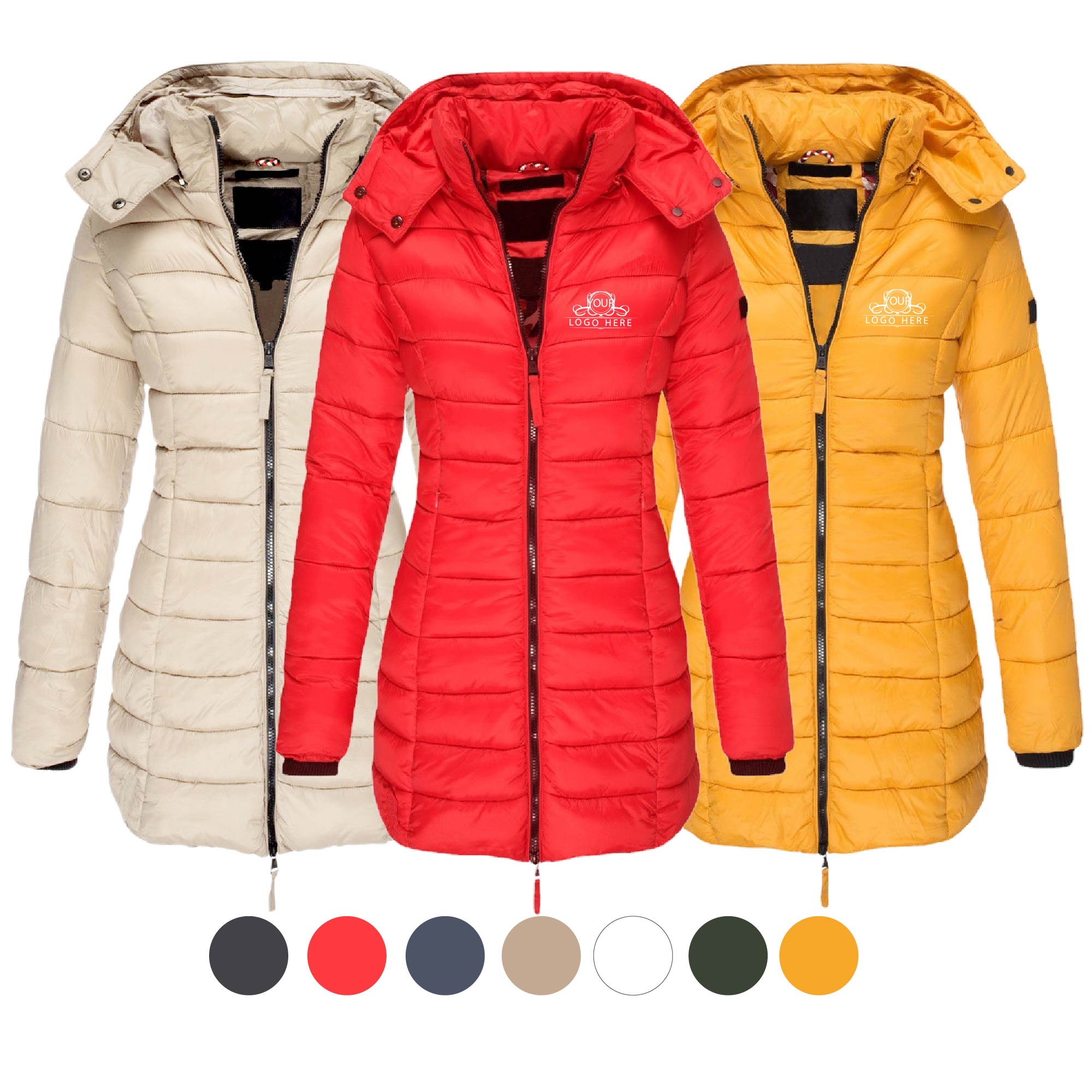 Lightweight Padded Coat Winter Puffer Down Jacket