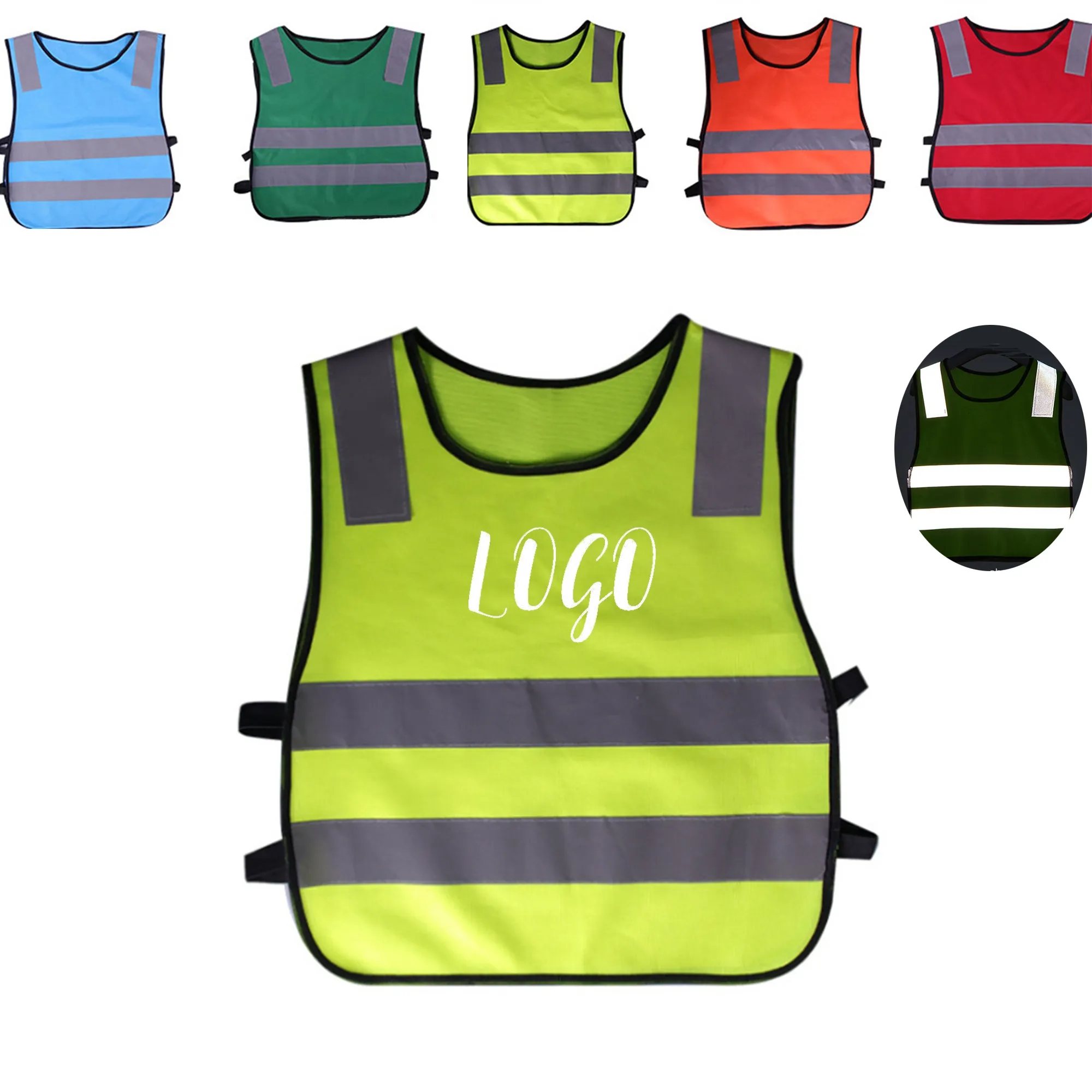 High Visibility Kids Reflective Safety Vest 7