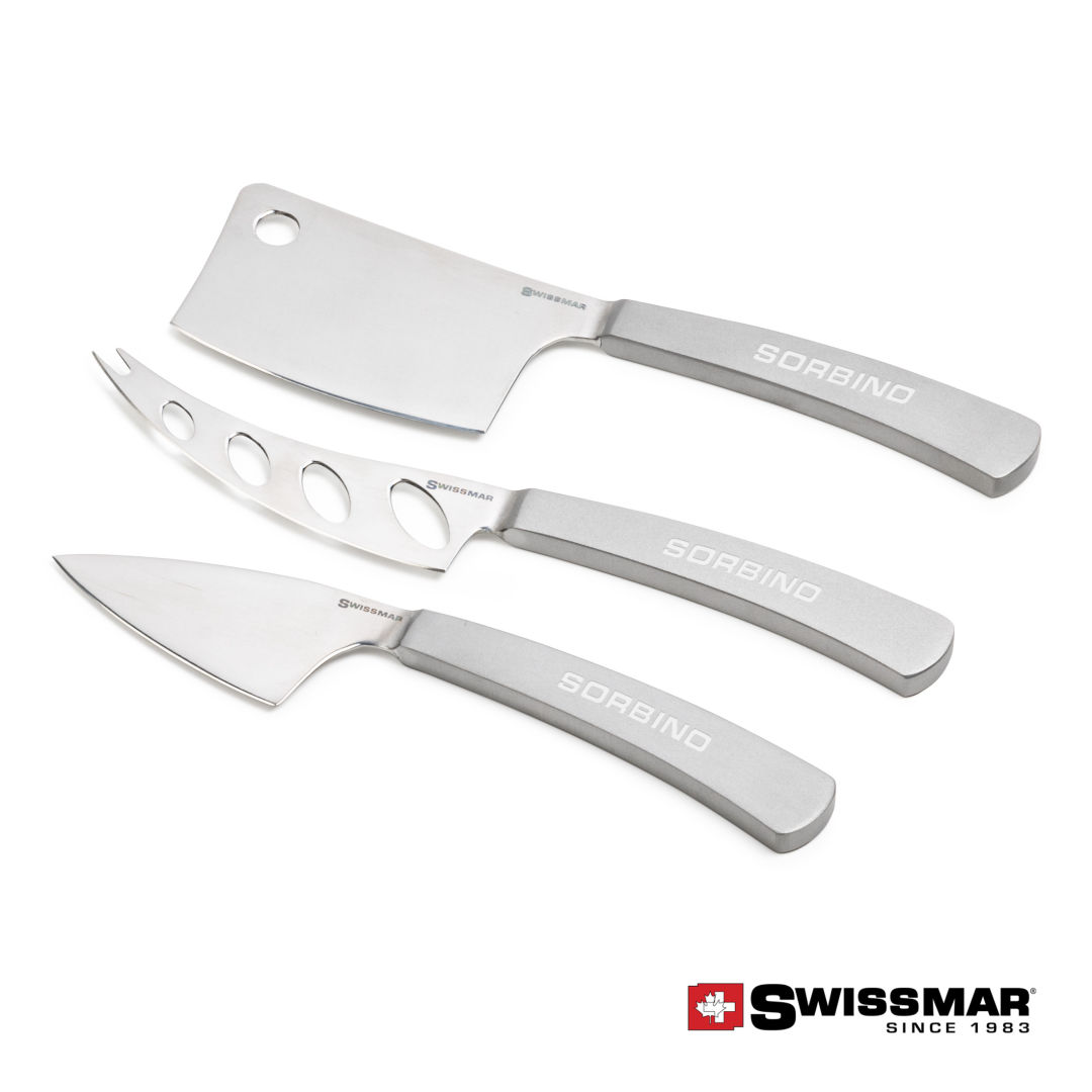 Swissmar Barcelona 3 Pc Cheese Knife Set - Thumbnail 2