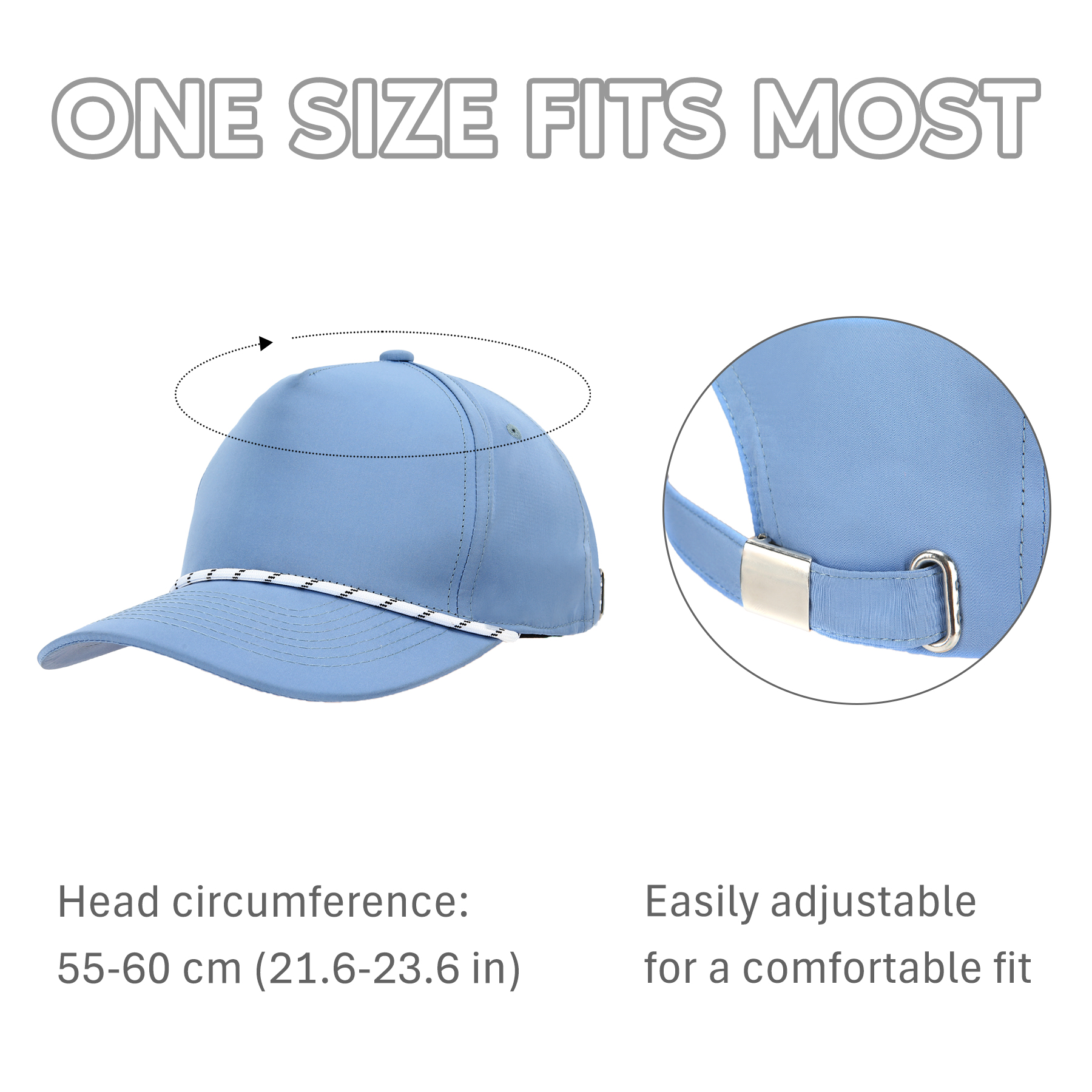 Quick Dry Water-Repellent Performance Rope Cap 4