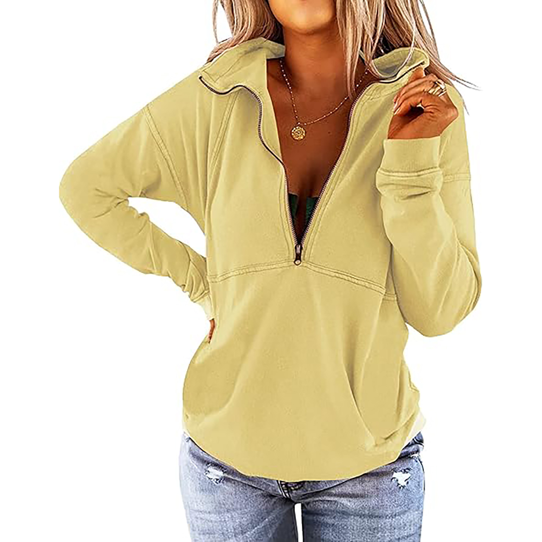 Loose Fit Casual Pullover 44