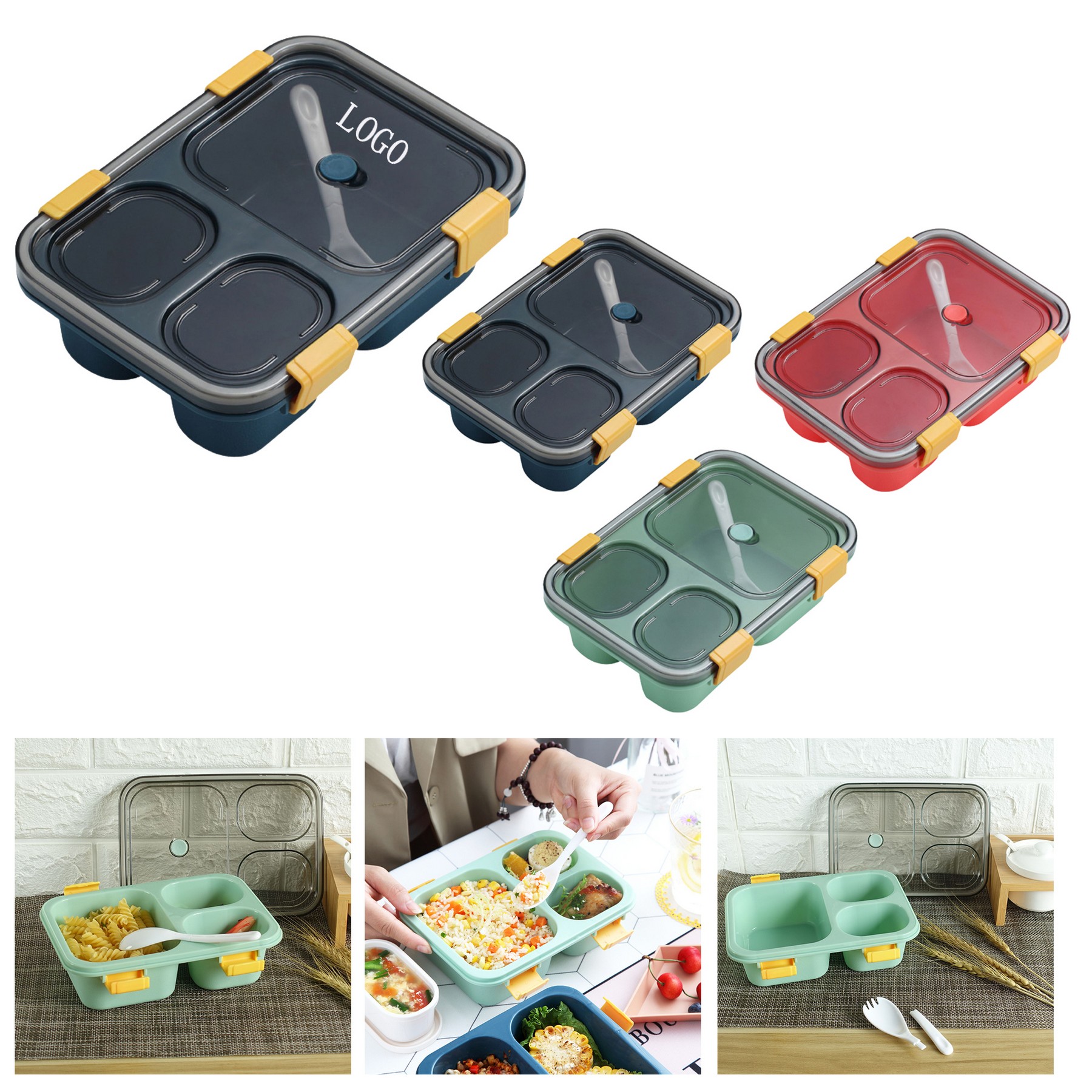 Plastic Compartment Lunch Box