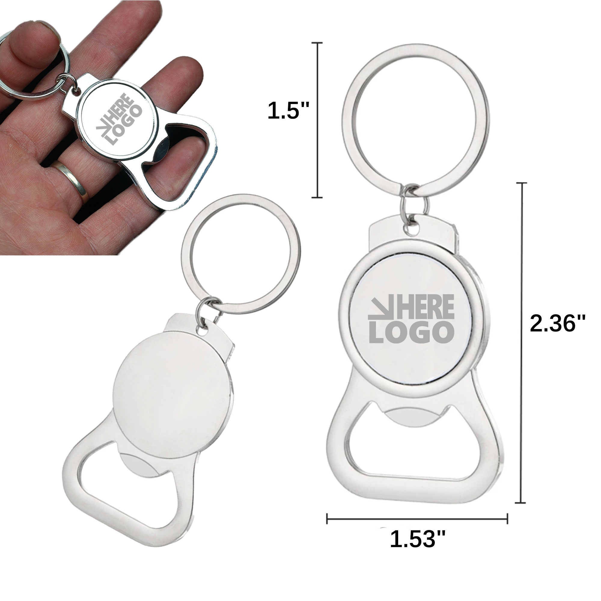 MOQ 50 Bottle Opener Key Chain Event Gift Pride Celebration 5