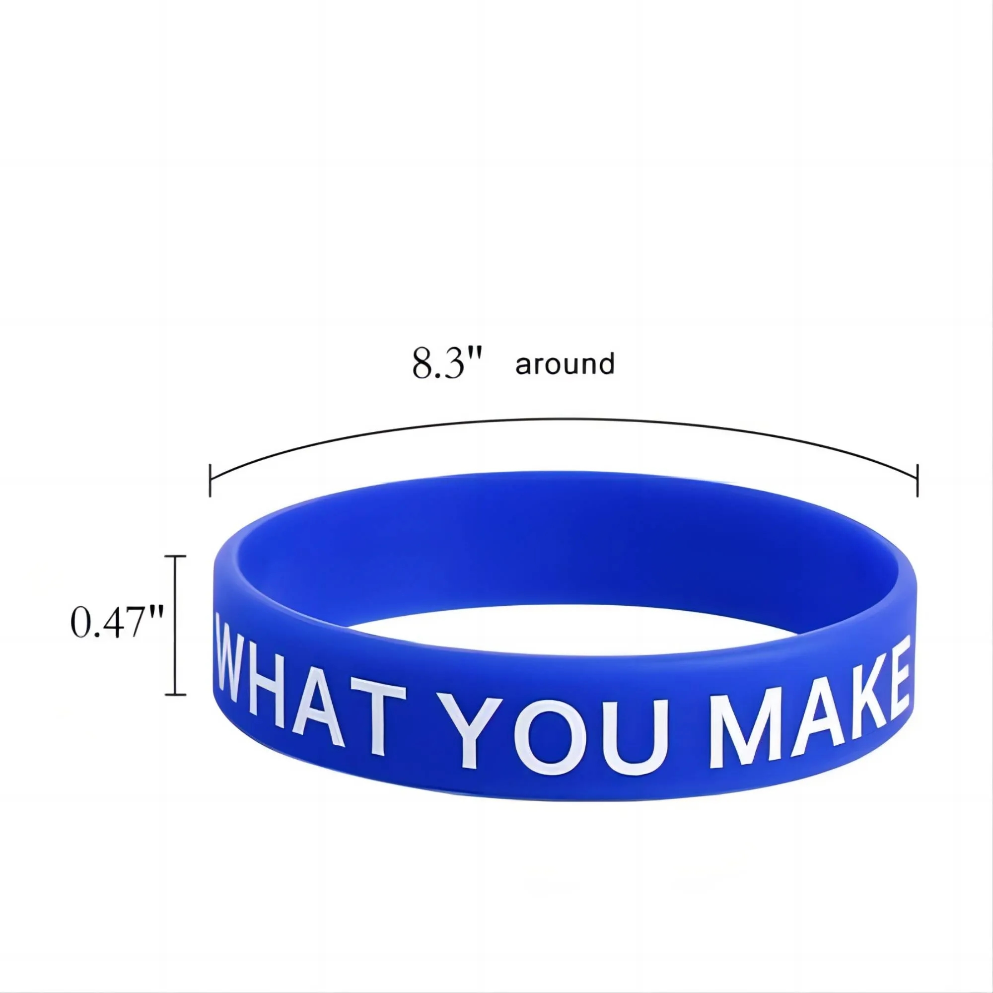 Custom Printed Silicone Motivational Wristbands 7